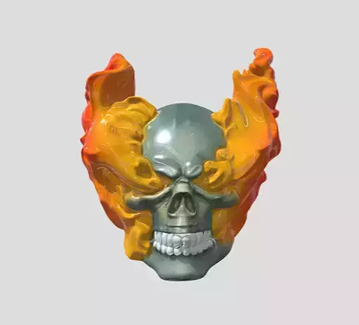 Infernal Warden Skull