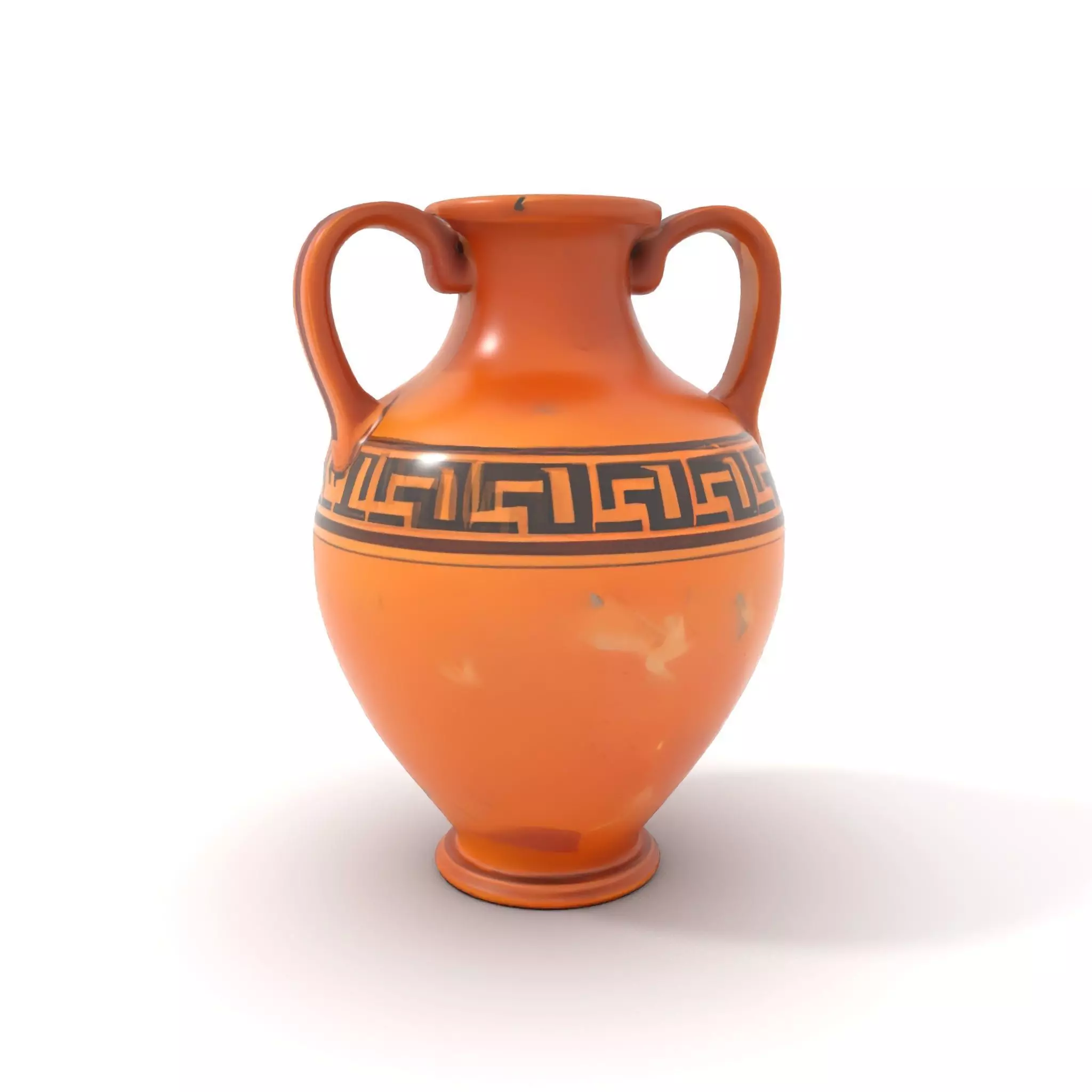 Antique Greek Amphora model pack Low-poly 3D model_6