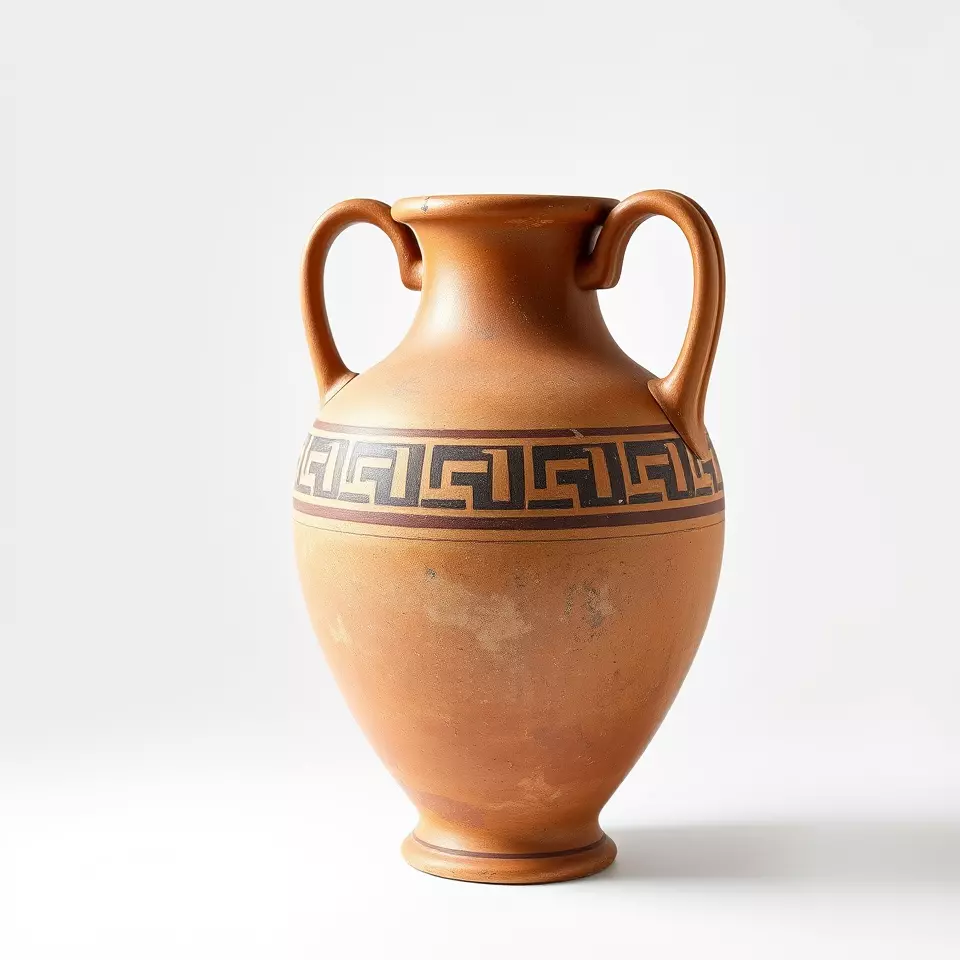 Antique Greek Amphora model pack Low-poly 3D model_2