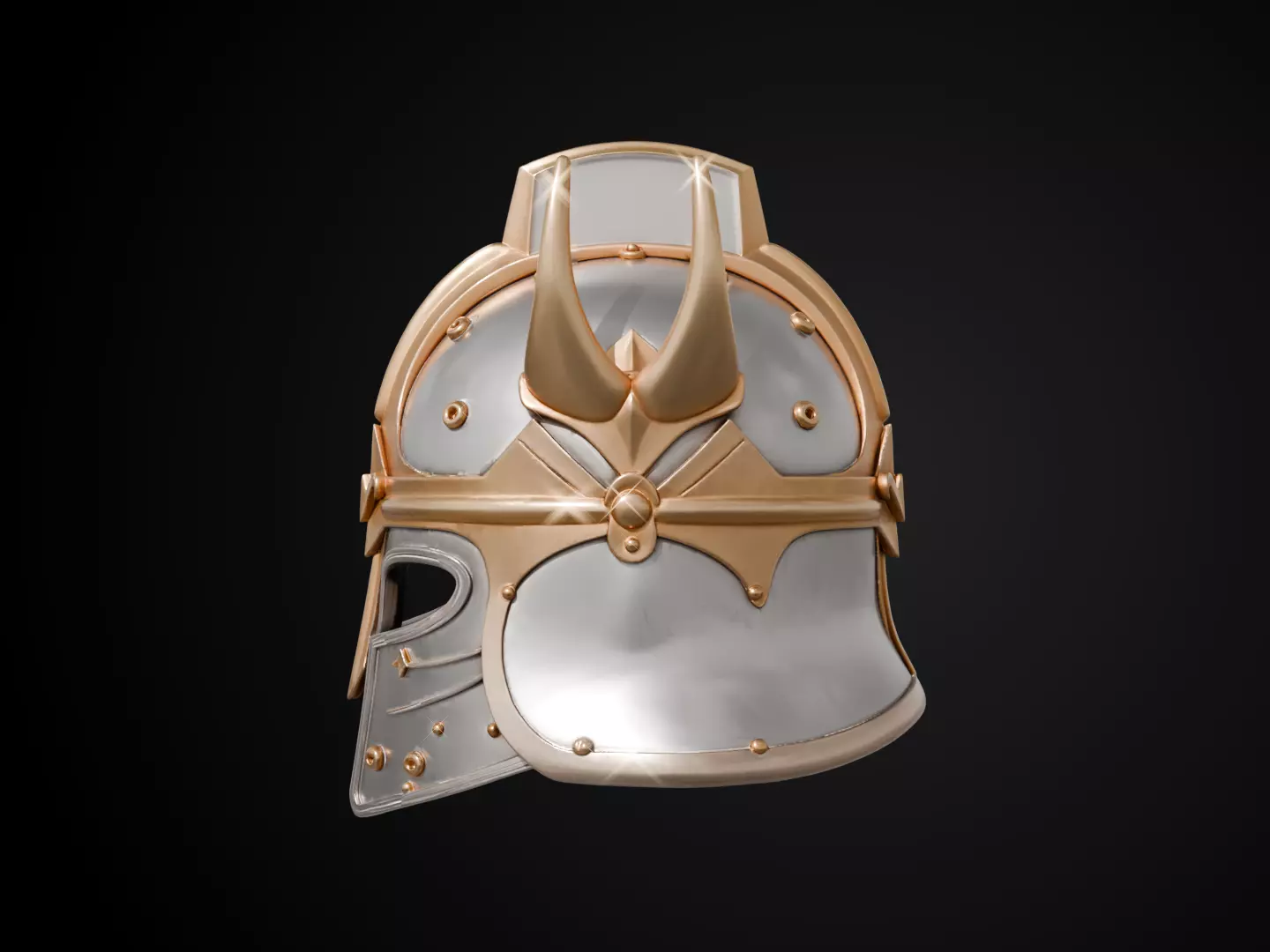 Stylized Numeror Helmet - Elendils Legacy Free 3D print model_9