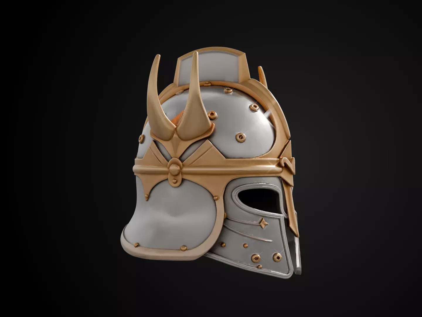 Stylized Numeror Helmet - Elendils Legacy Free 3D print model_2