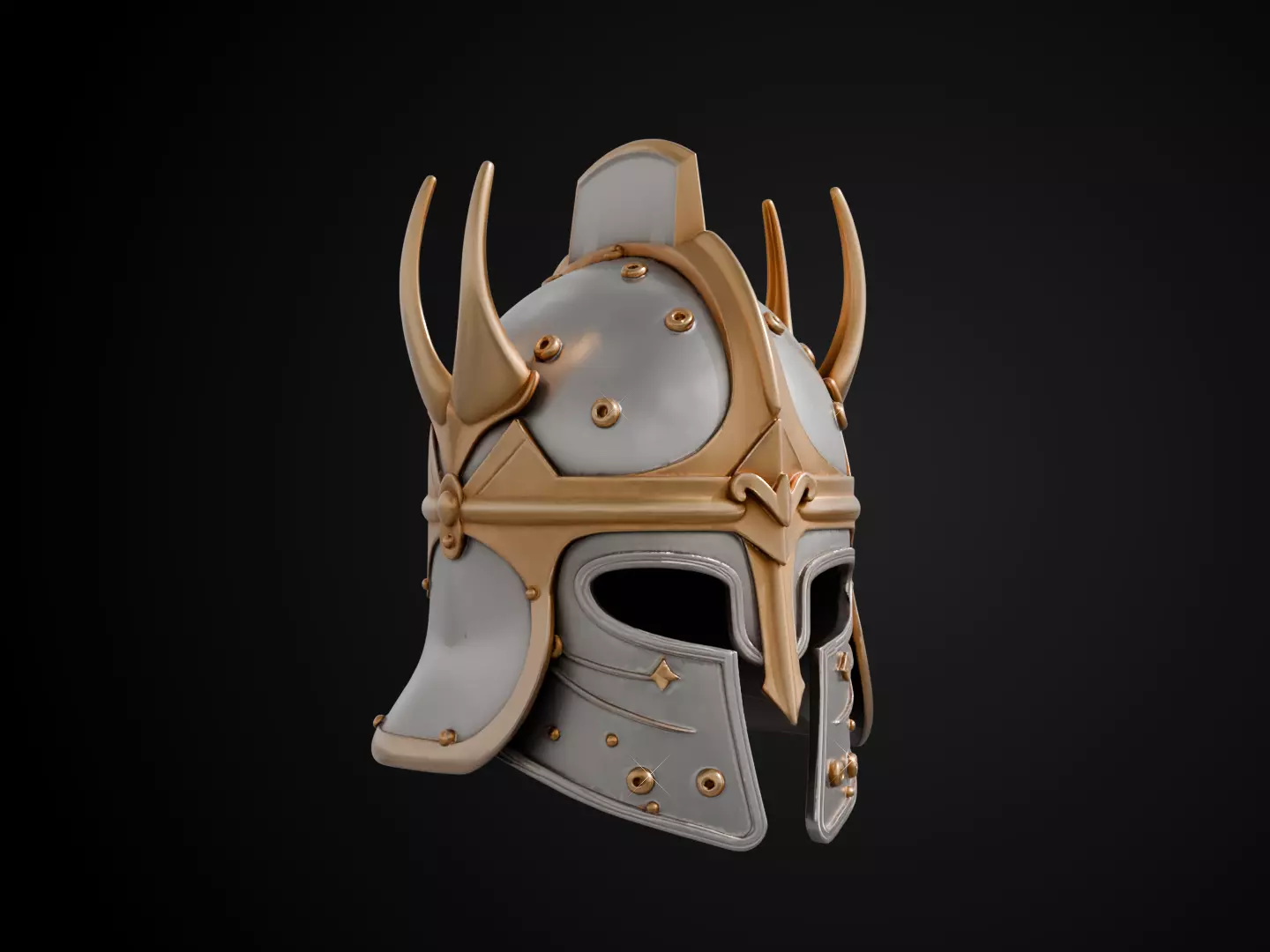 Stylized Numeror Helmet - Elendils Legacy Free 3D print model_1