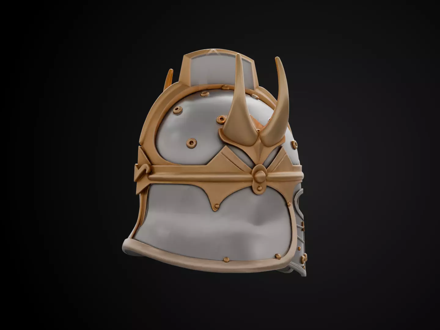 Stylized Numeror Helmet - Elendils Legacy Free 3D print model_4