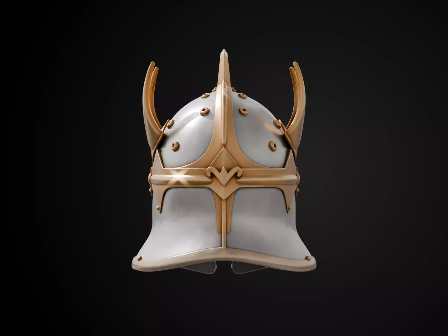 Stylized Numeror Helmet - Elendils Legacy Free 3D print model_6