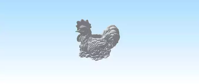 Rooster candle holder