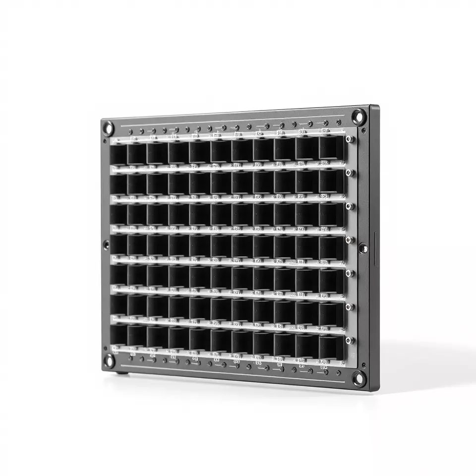 Industrial Grid Panel model pack Low-poly 3D model_2