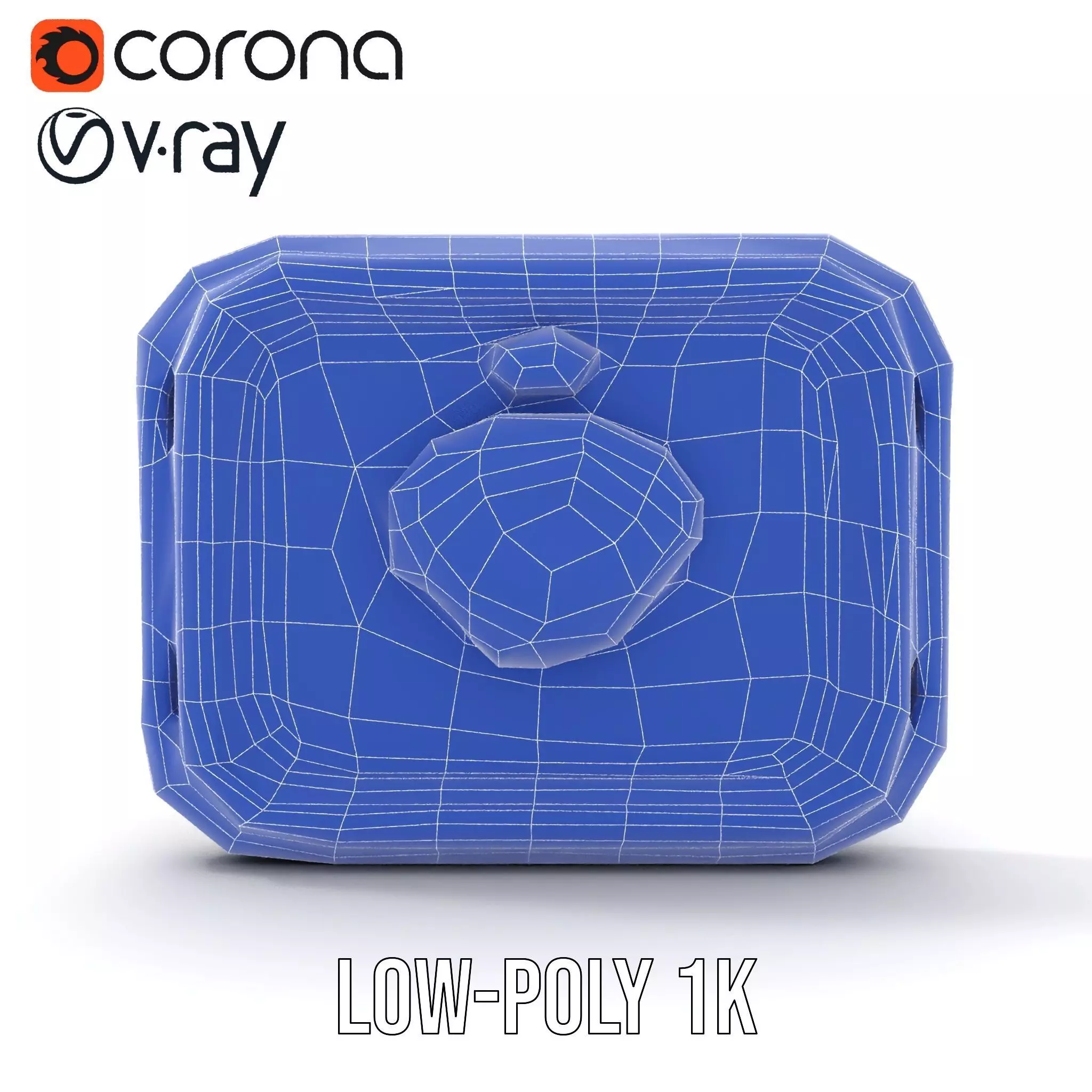 Futuristic Circuit Panel model pack Low-poly 3D model_16