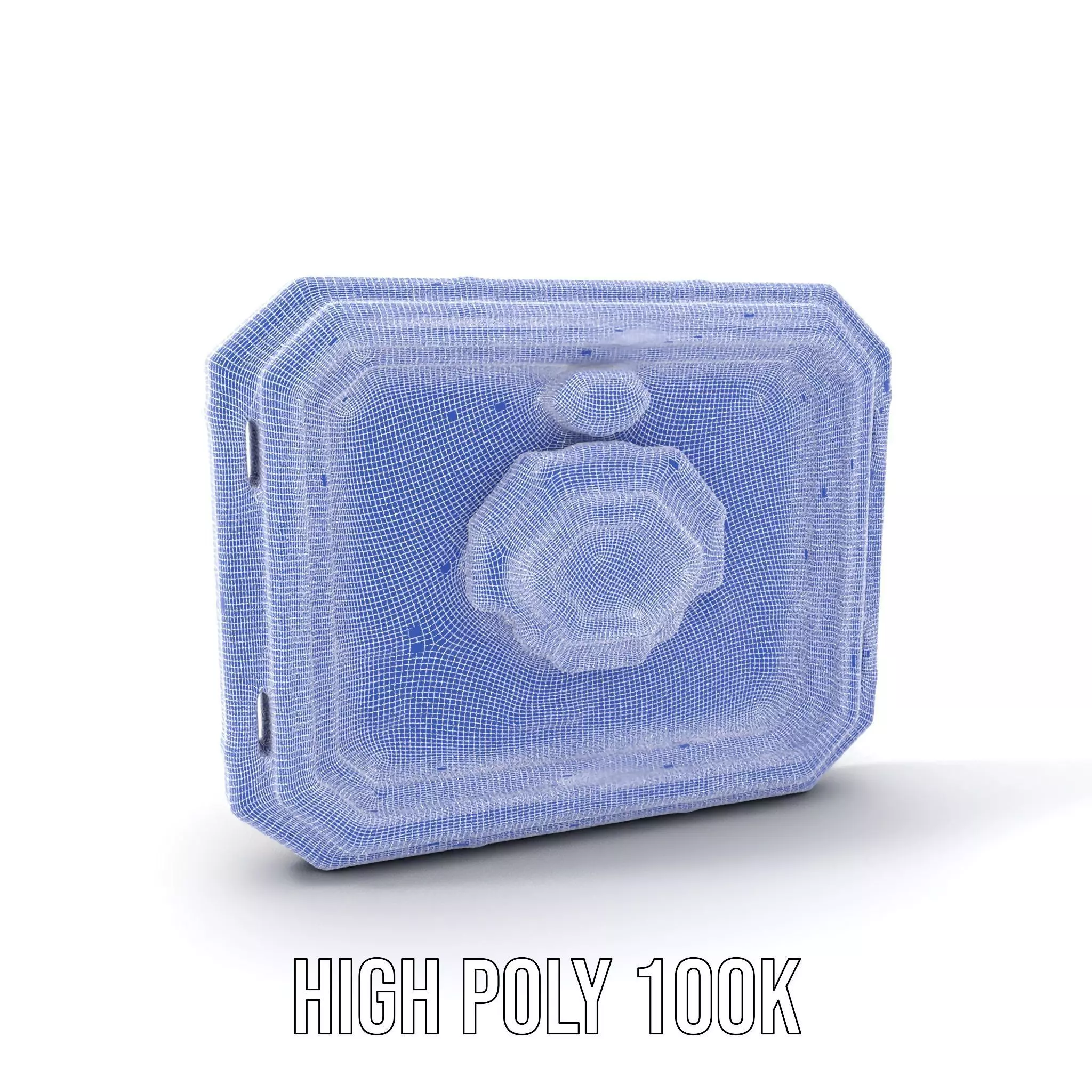 Futuristic Circuit Panel model pack Low-poly 3D model_4