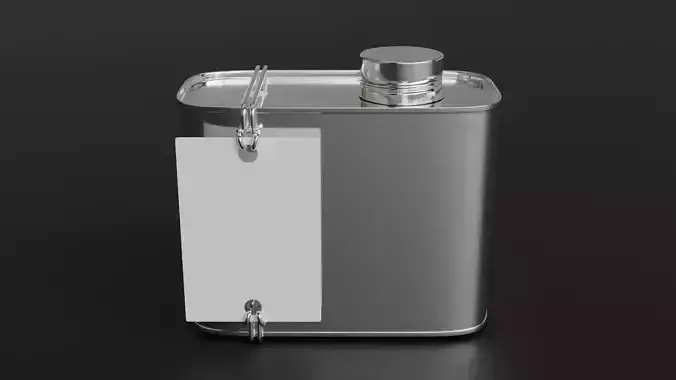Aluminium Tin Can with cap