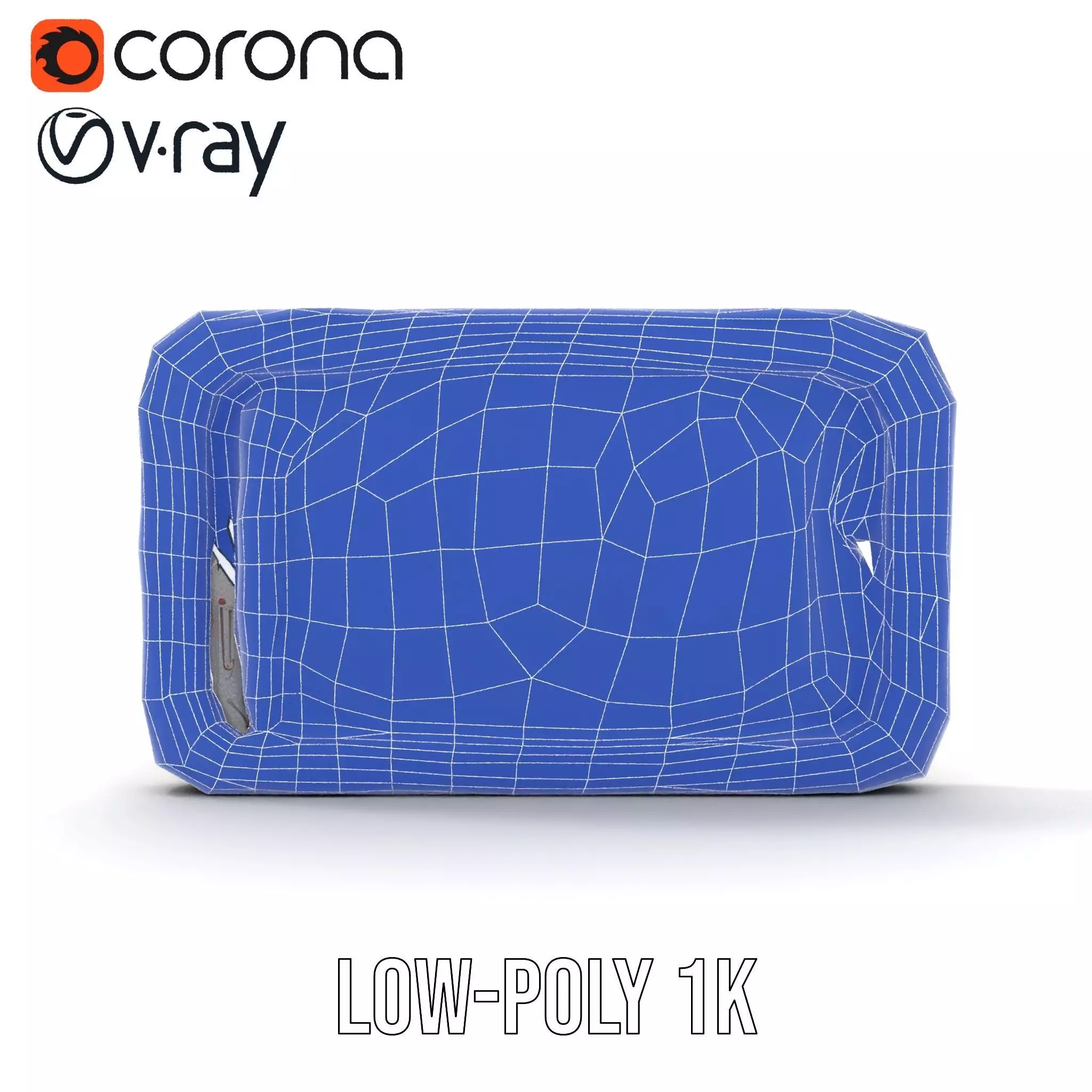 Futuristic Orange Panel model pack Low-poly 3D model_7