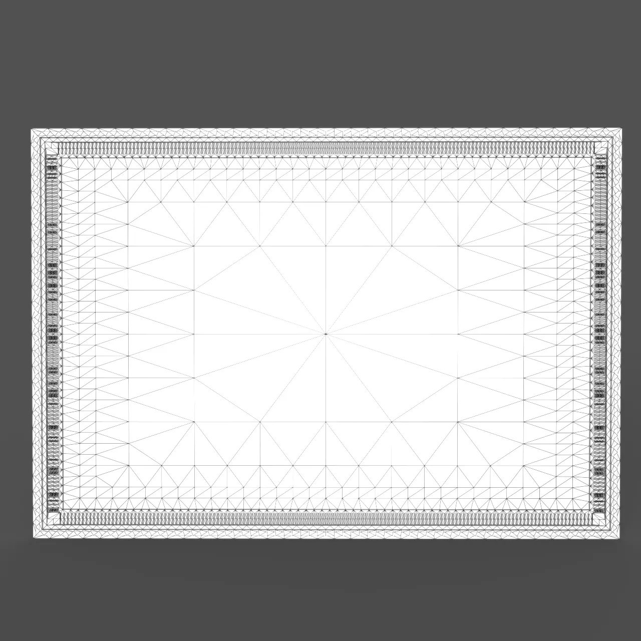 Framed Wall Painting Canvas 3D model_6