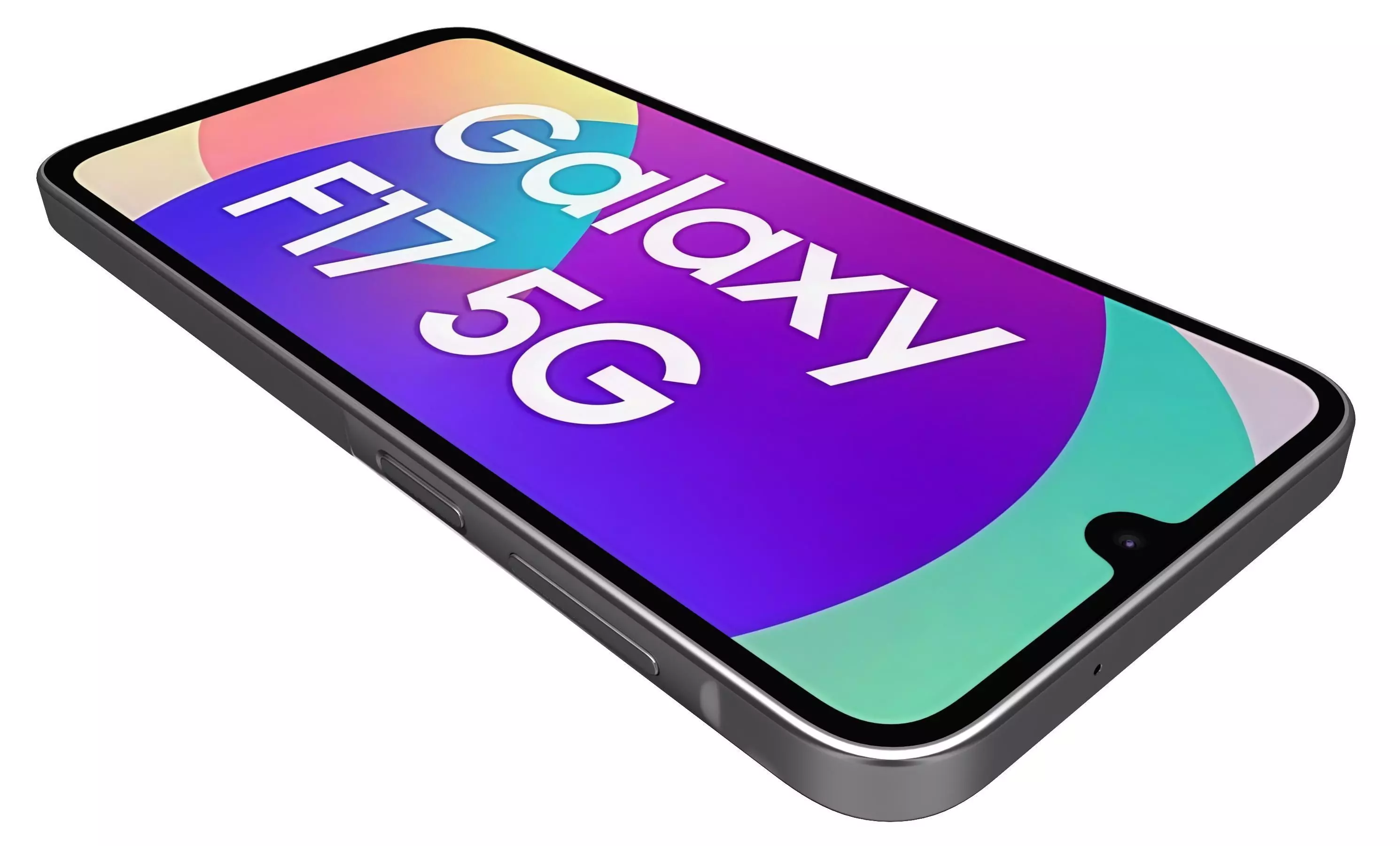 Samsung Galaxy F17 5G Neo Black 3D model_10