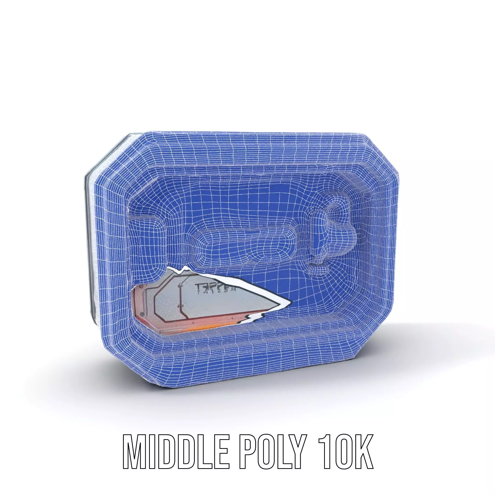 Futuristic Control Panel model pack Low-poly 3D model_13