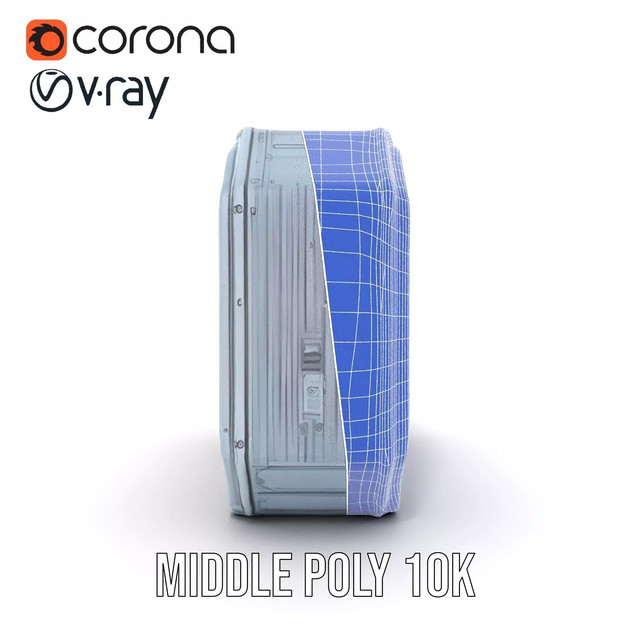 Futuristic Control Panel model pack Low-poly 3D model_26