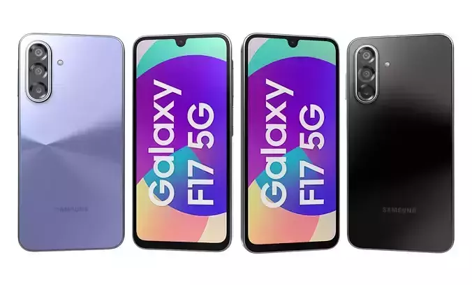 Samsung Galaxy F17 5G Neo Black And Violet Pop