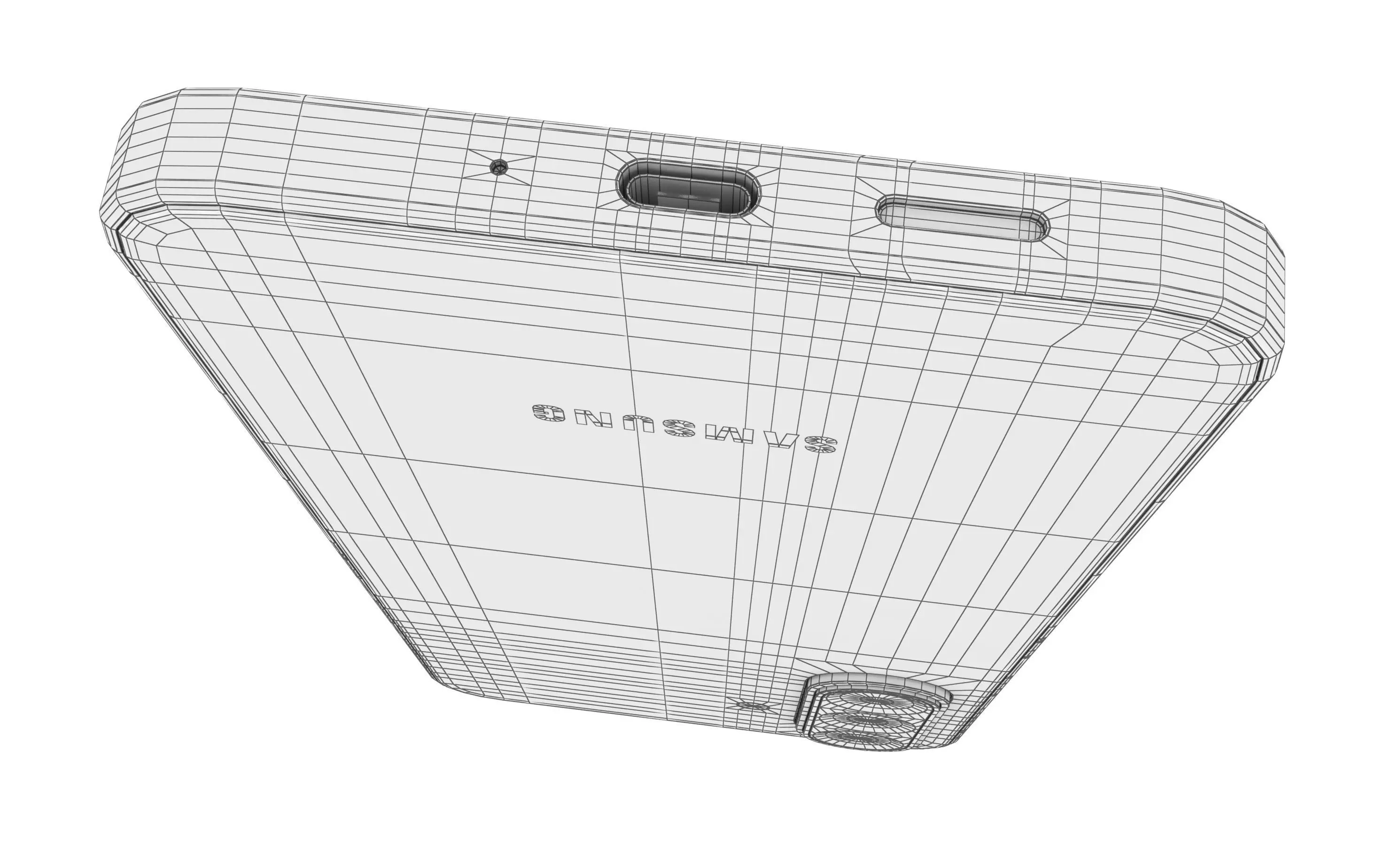 Samsung Galaxy F17 5G Neo Black And Violet Pop 3D model_10