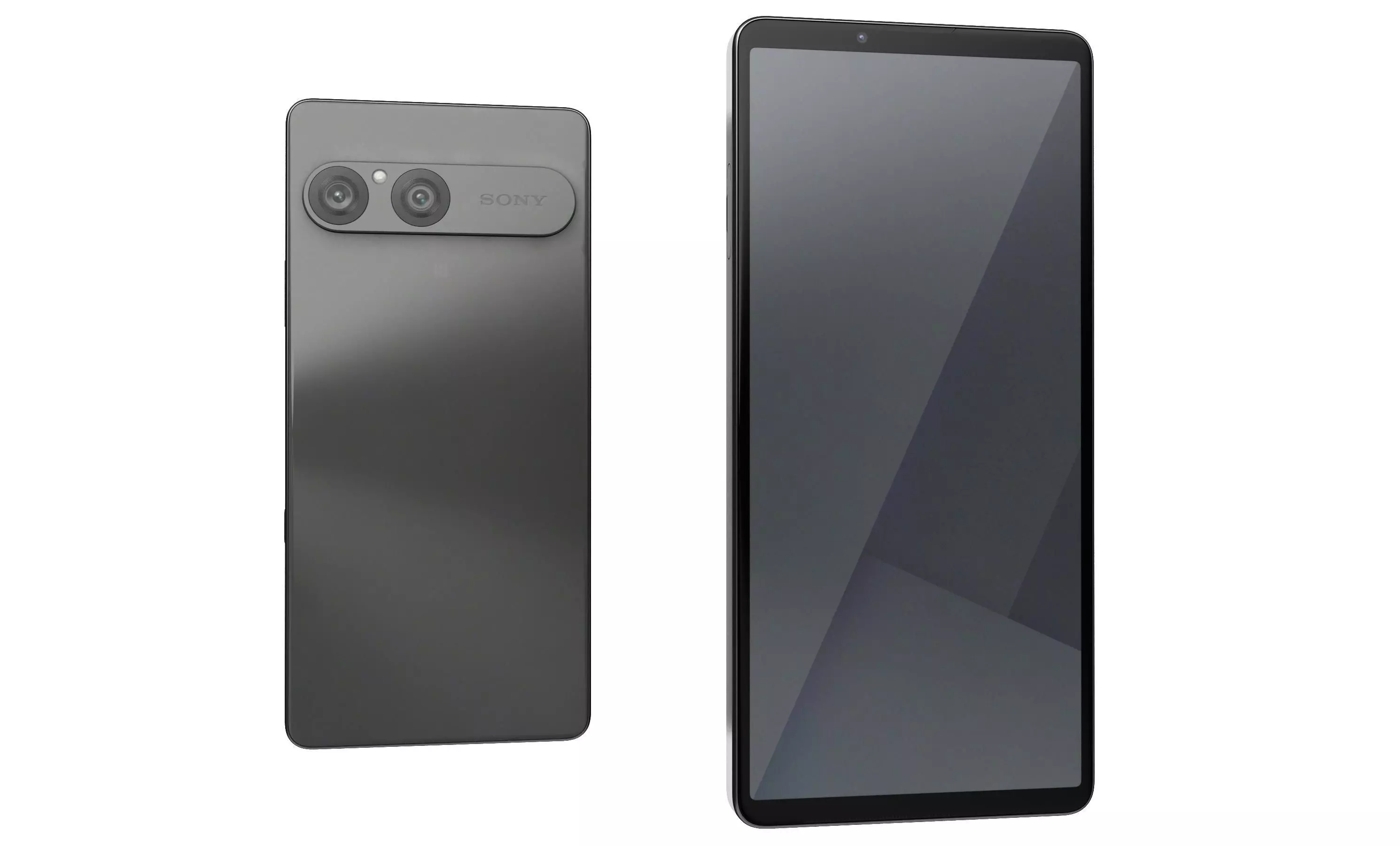 Sony Xperia 10 VII Charcoal Black 3D model_2