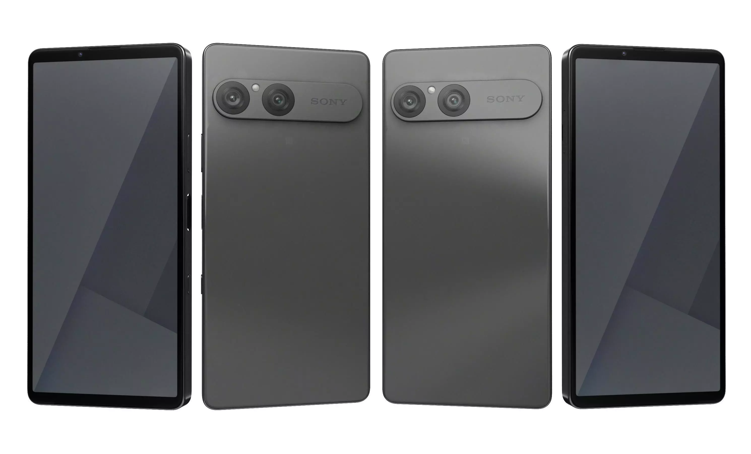 Sony Xperia 10 VII Charcoal Black 3D model_28
