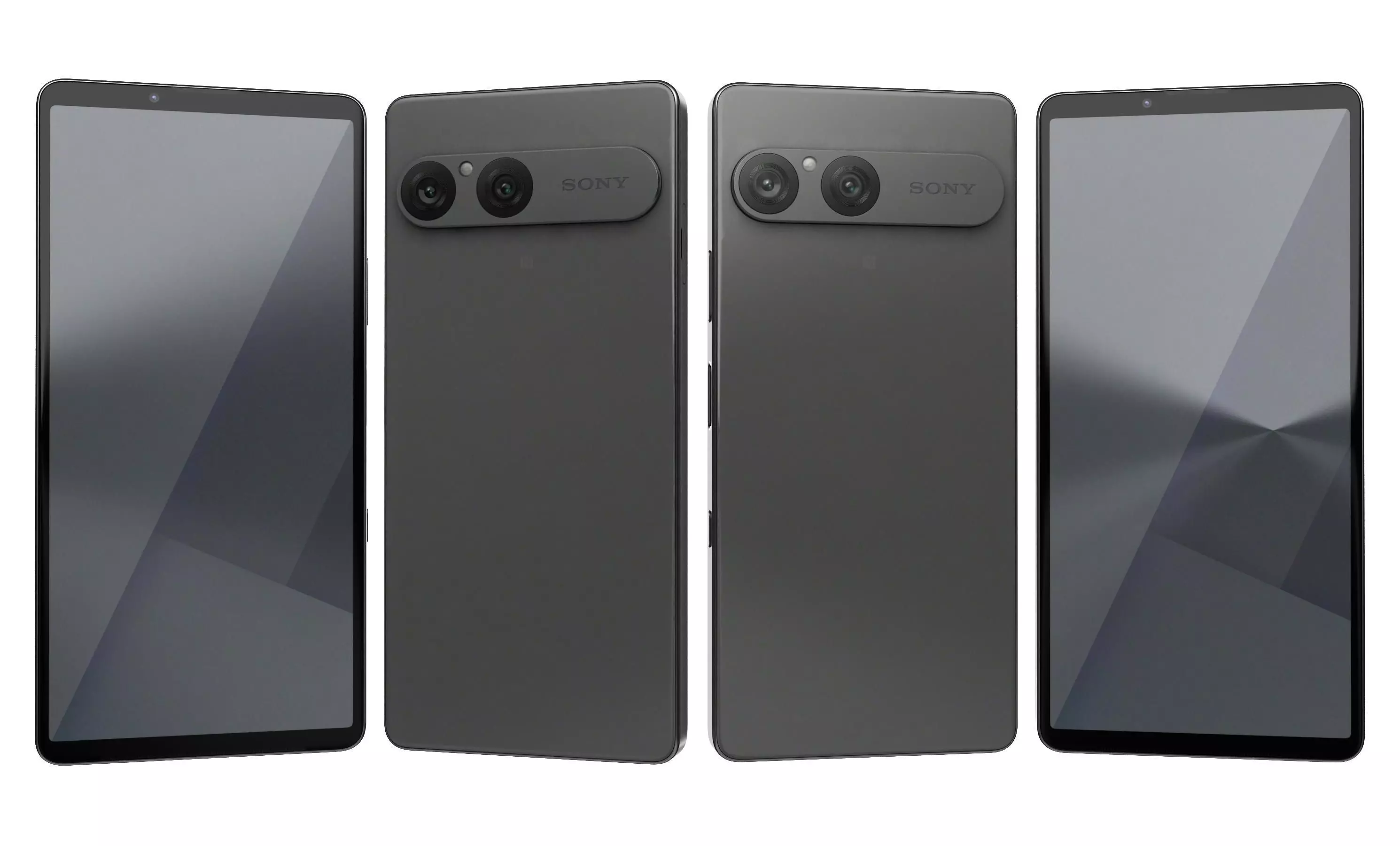 Sony Xperia 10 VII Charcoal Black 3D model_23