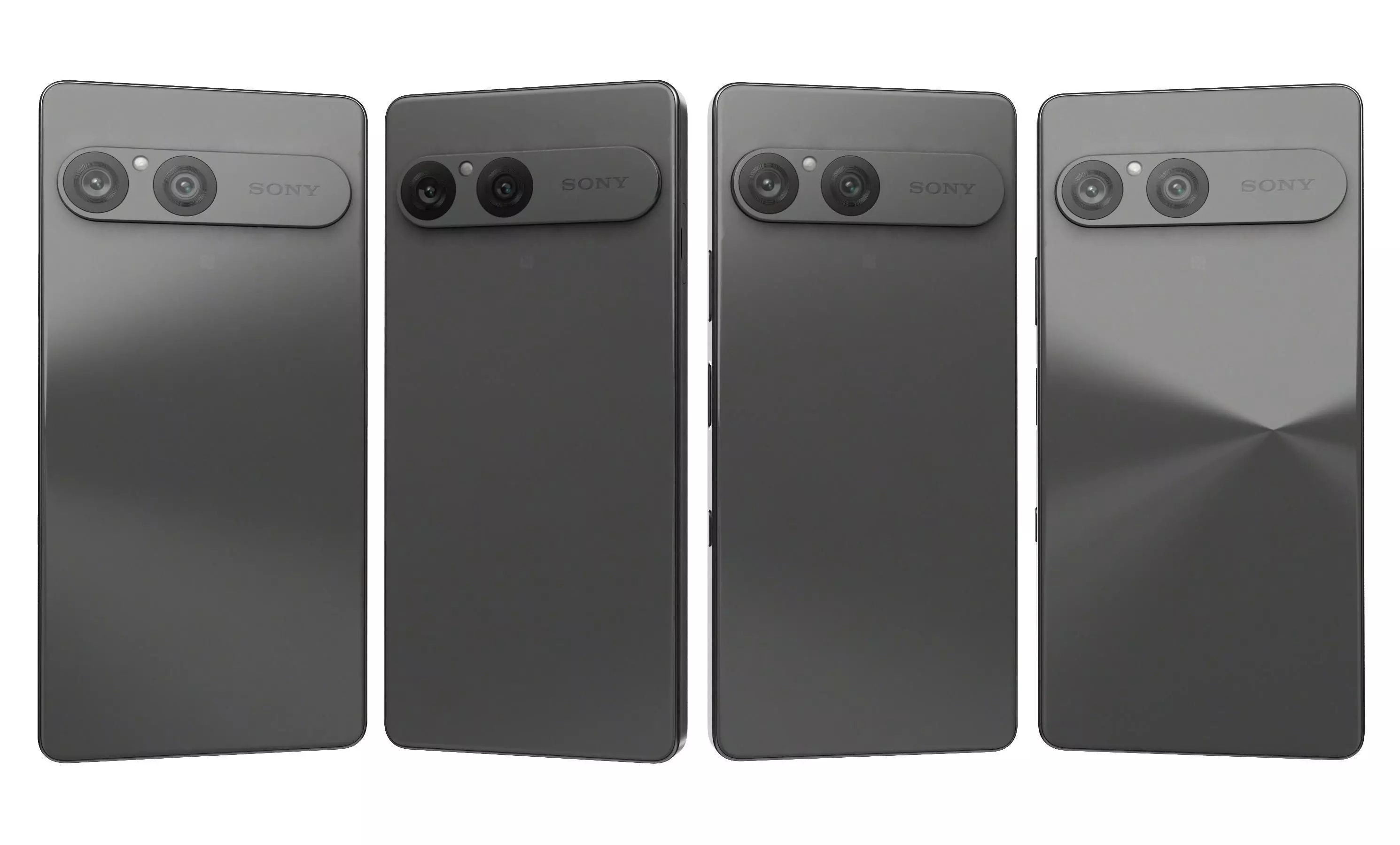 Sony Xperia 10 VII Charcoal Black 3D model_27