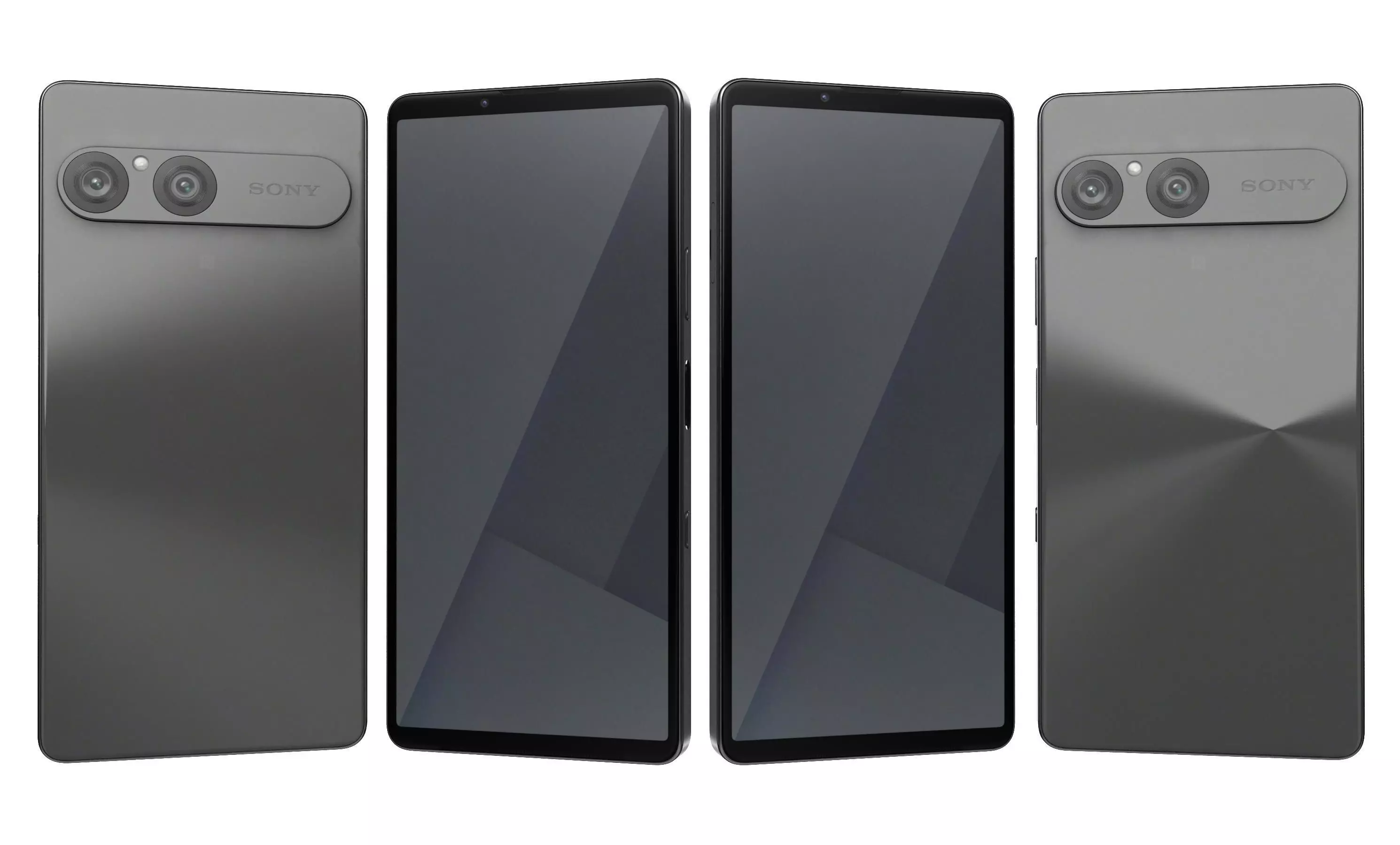 Sony Xperia 10 VII Charcoal Black 3D model_3