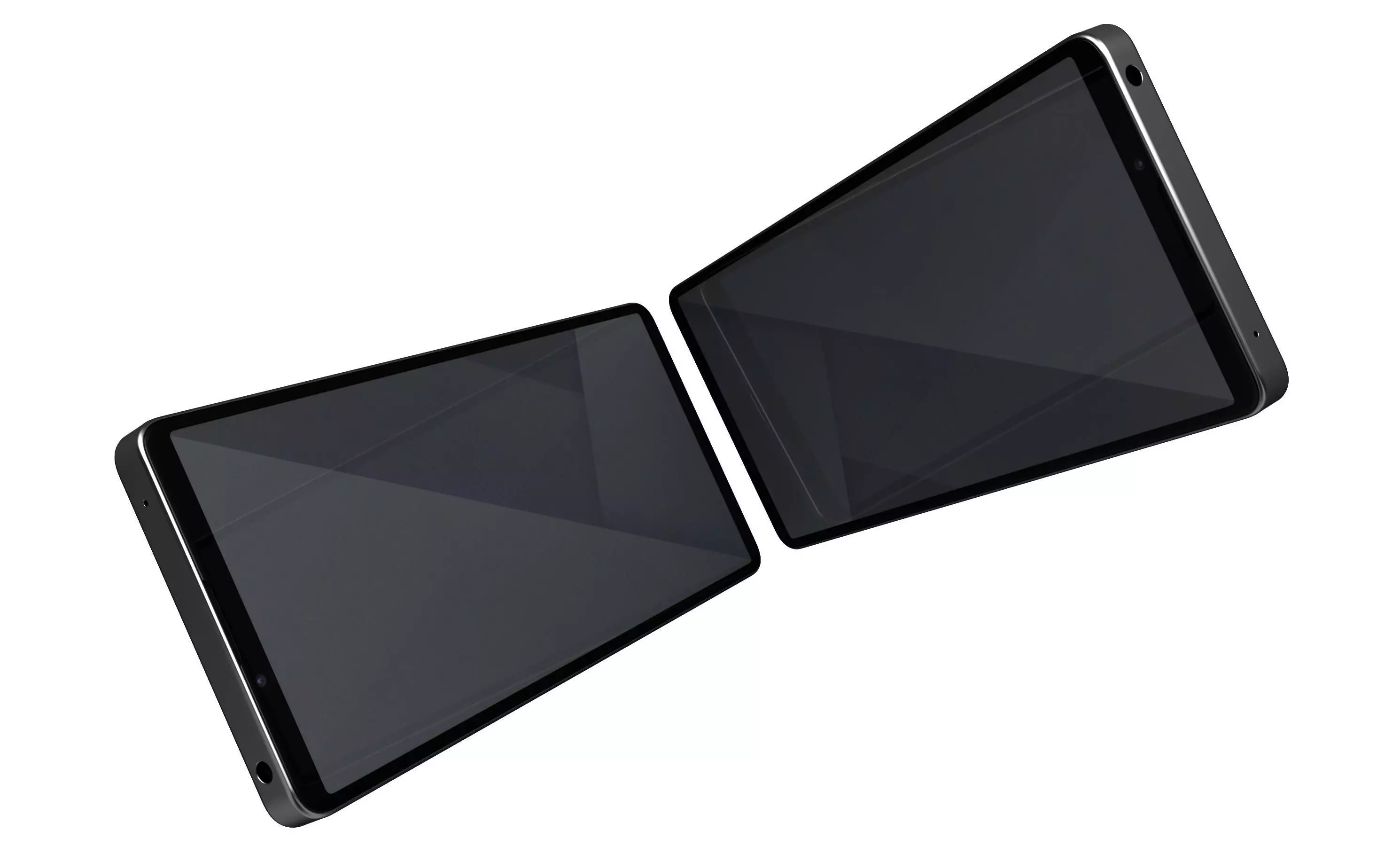 Sony Xperia 10 VII Charcoal Black 3D model_4