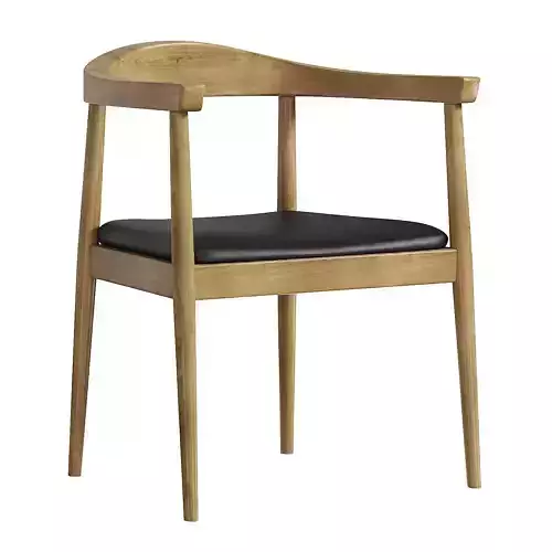 Modern Curved Back Dining Chair