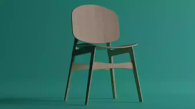 Modern Chair - Game Ready 3D Model
