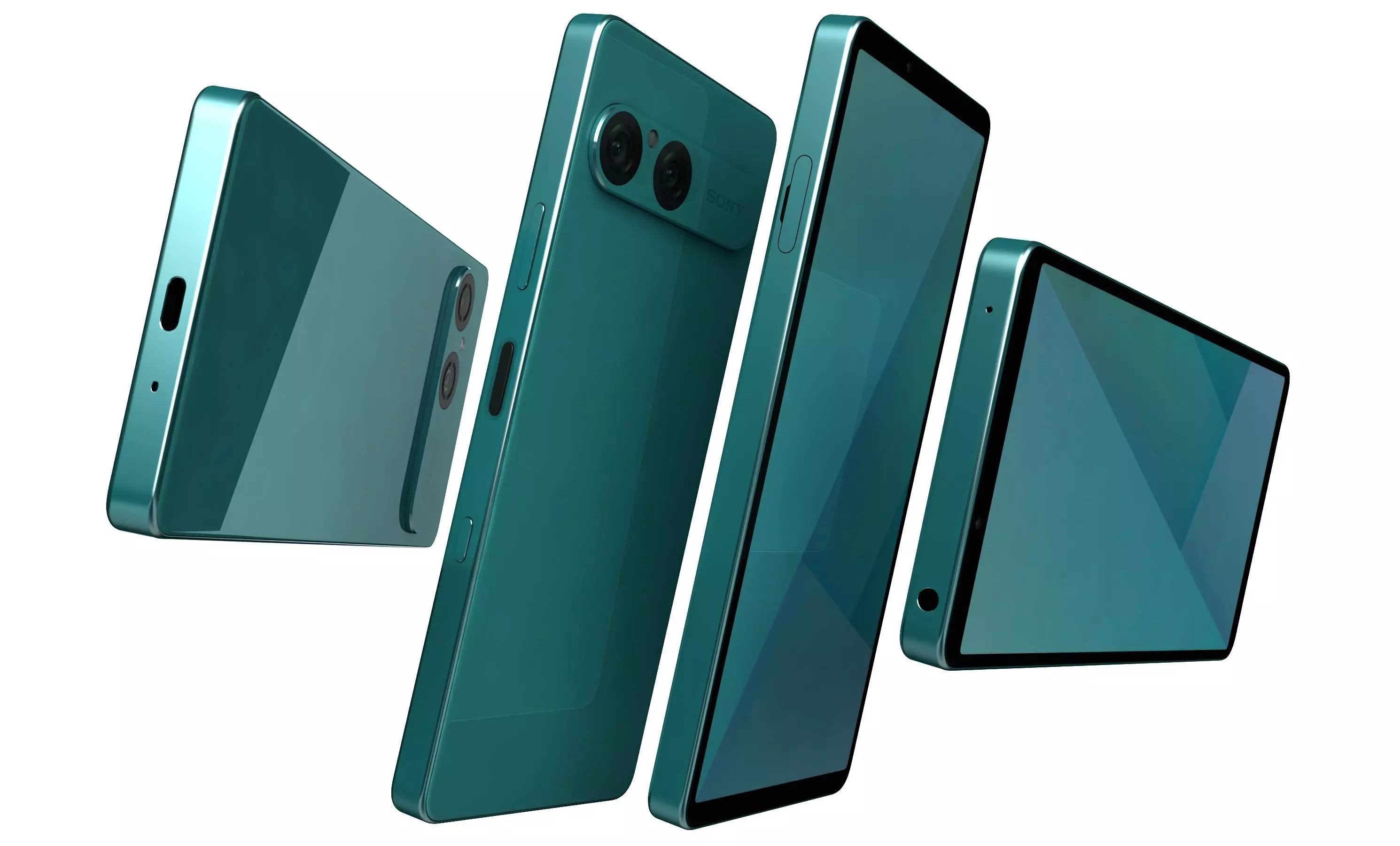 Sony Xperia 10 VII Turquoise 3D model_11