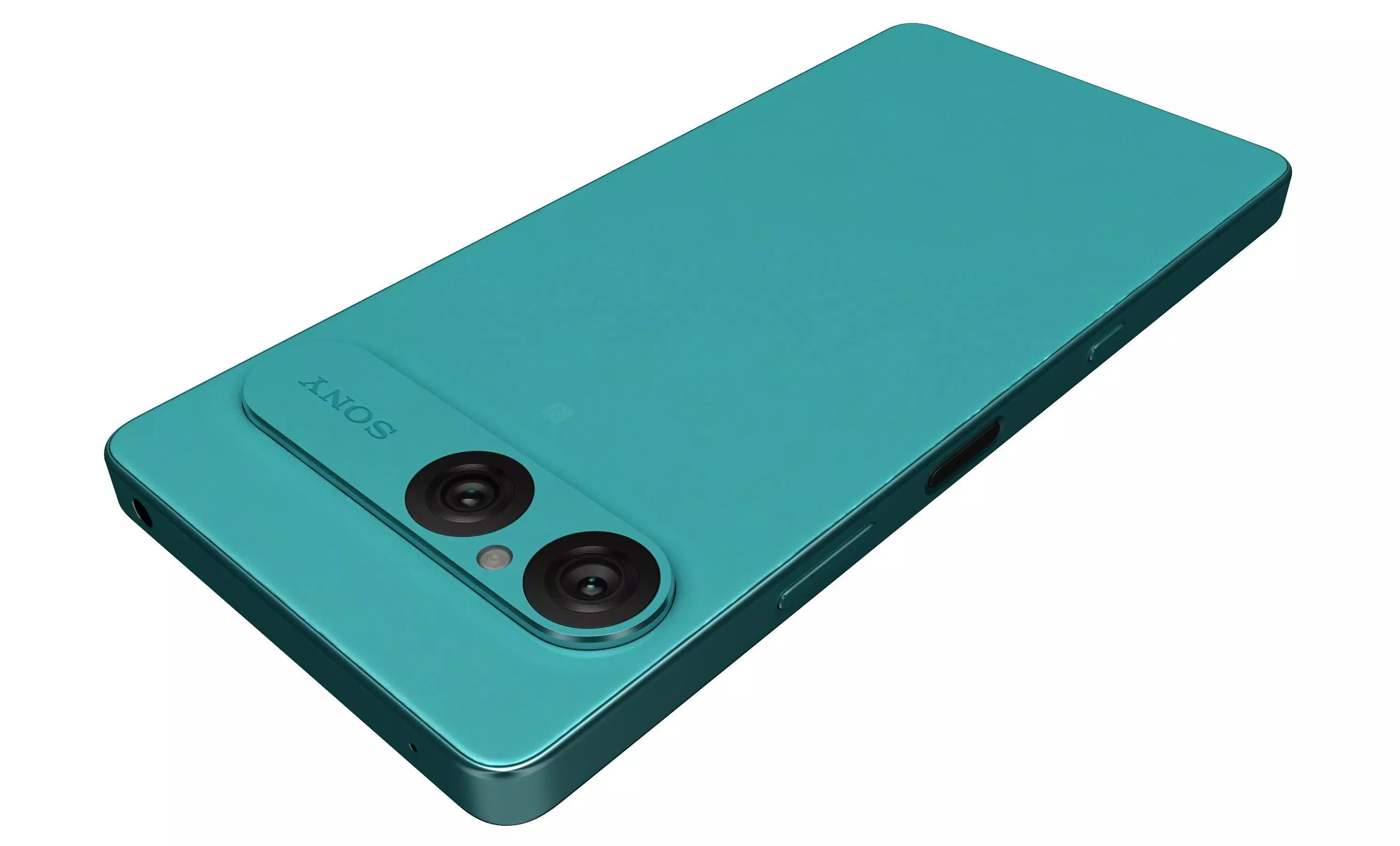 Sony Xperia 10 VII Turquoise 3D model_15
