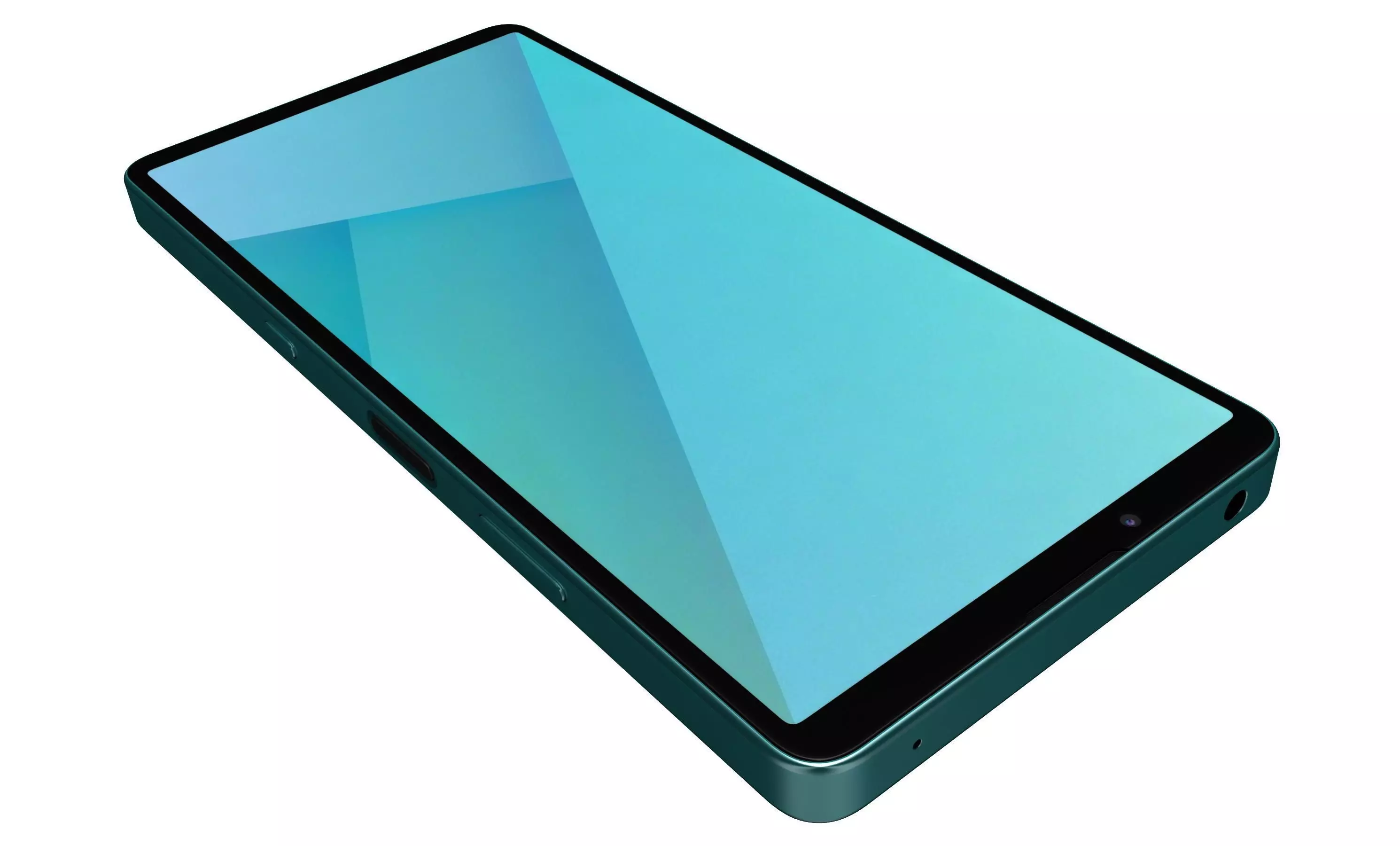 Sony Xperia 10 VII Turquoise 3D model_19
