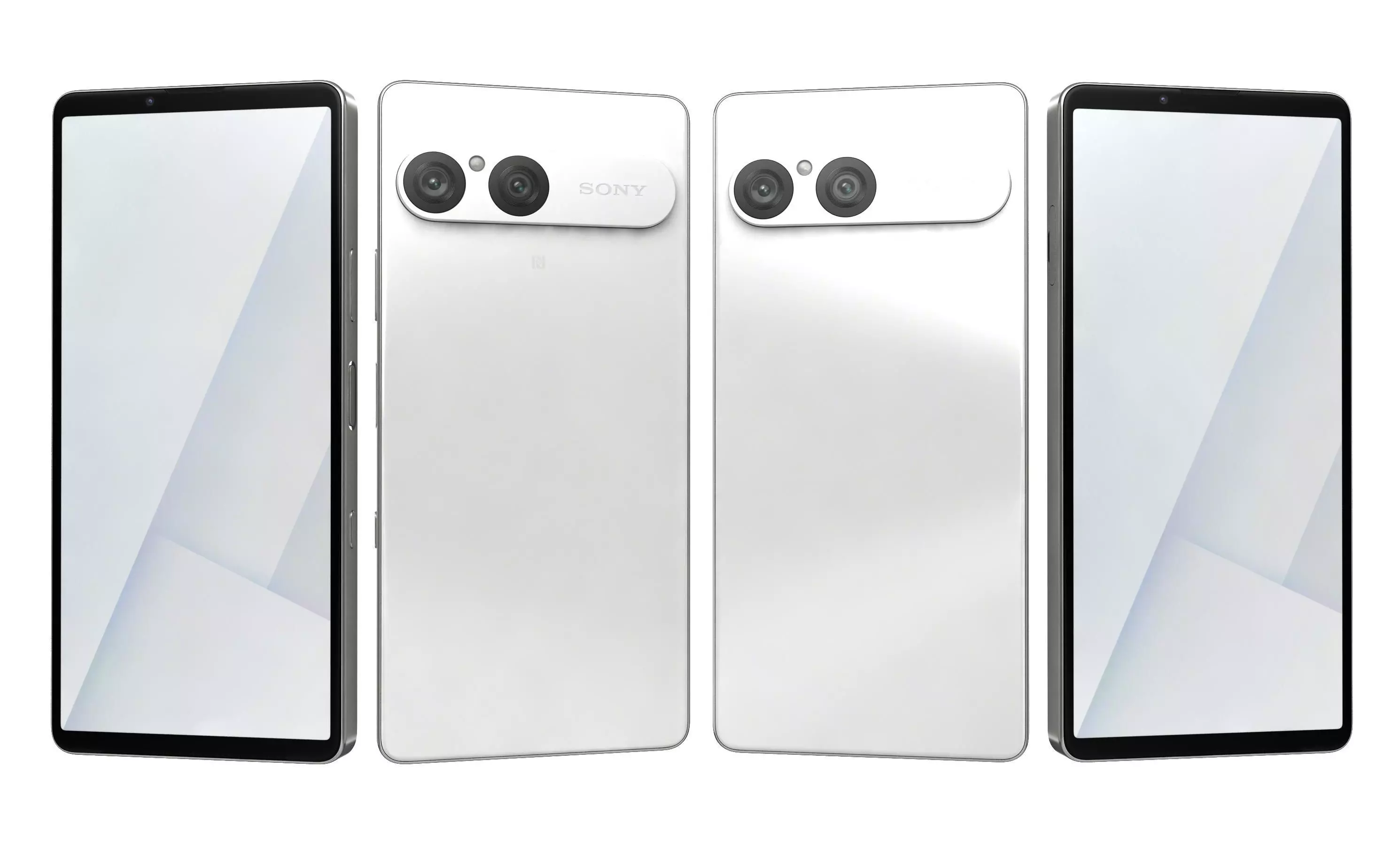 Sony Xperia 10 VII White 3D model_8