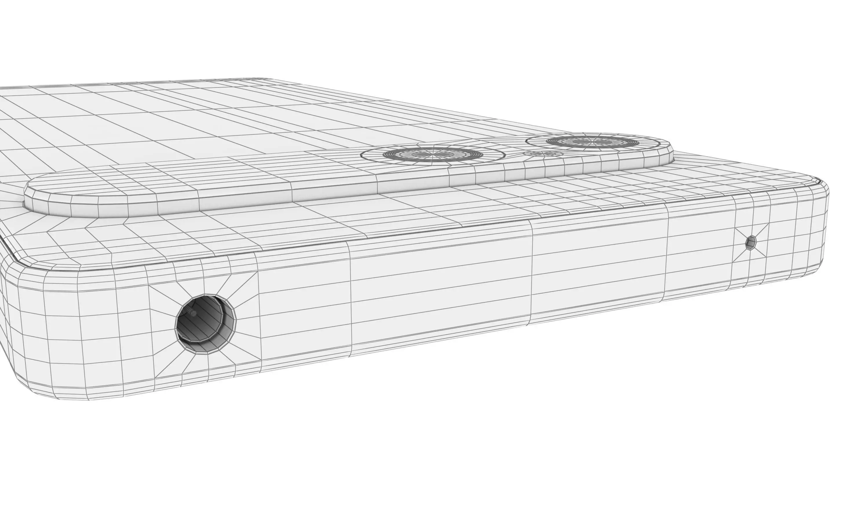 Sony Xperia 10 VII White 3D model_5