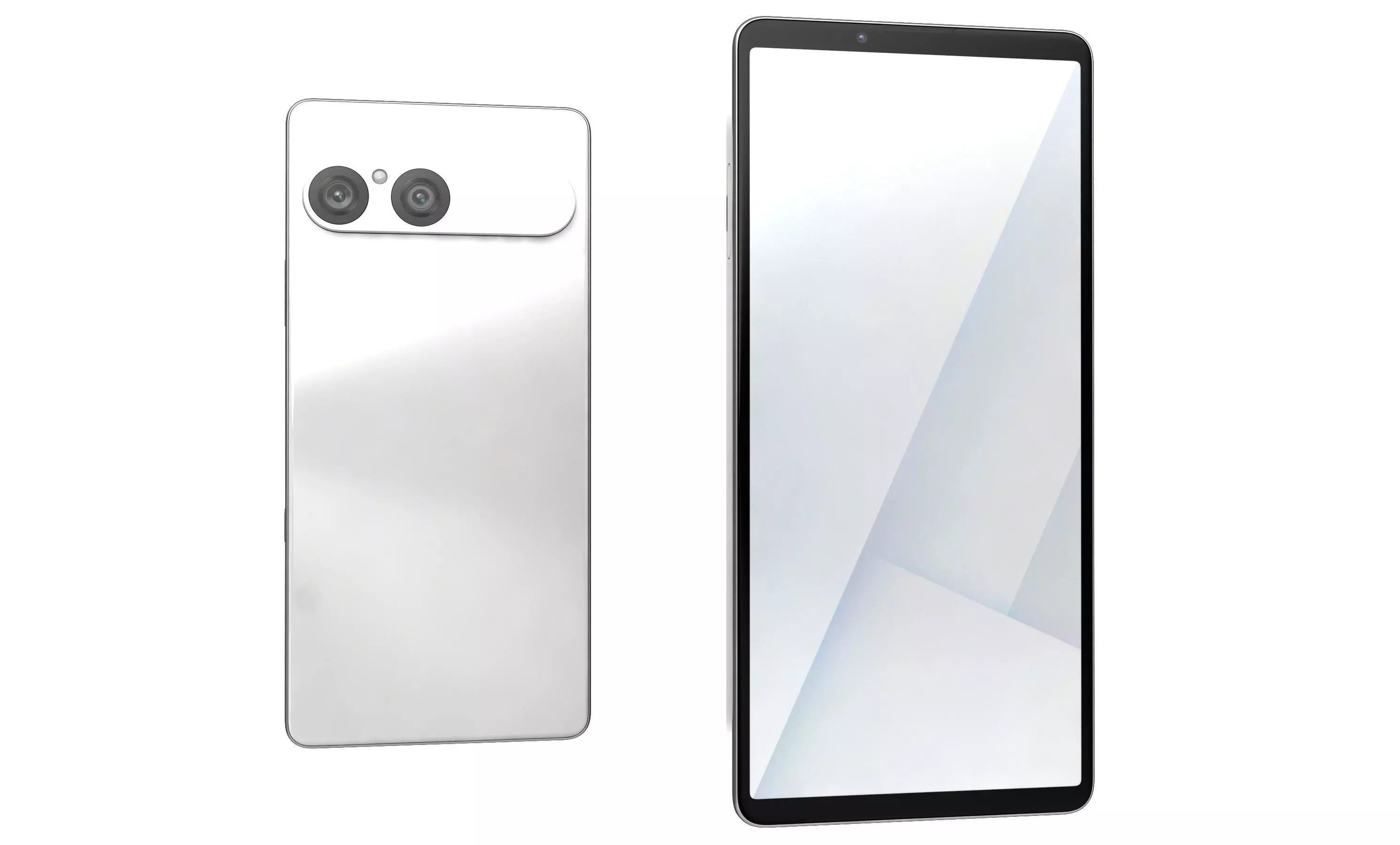 Sony Xperia 10 VII White 3D model_2