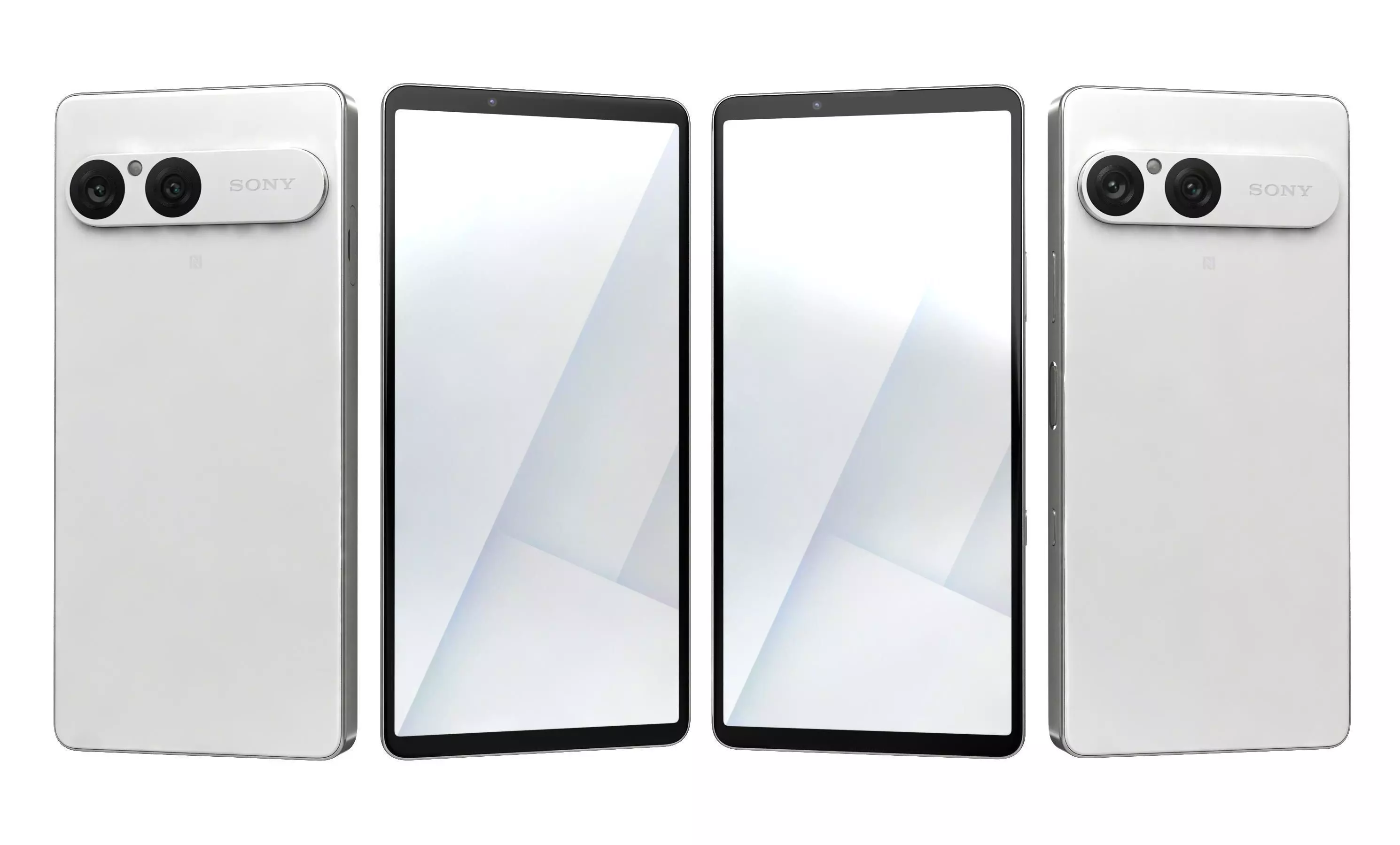 Sony Xperia 10 VII White 3D model_7