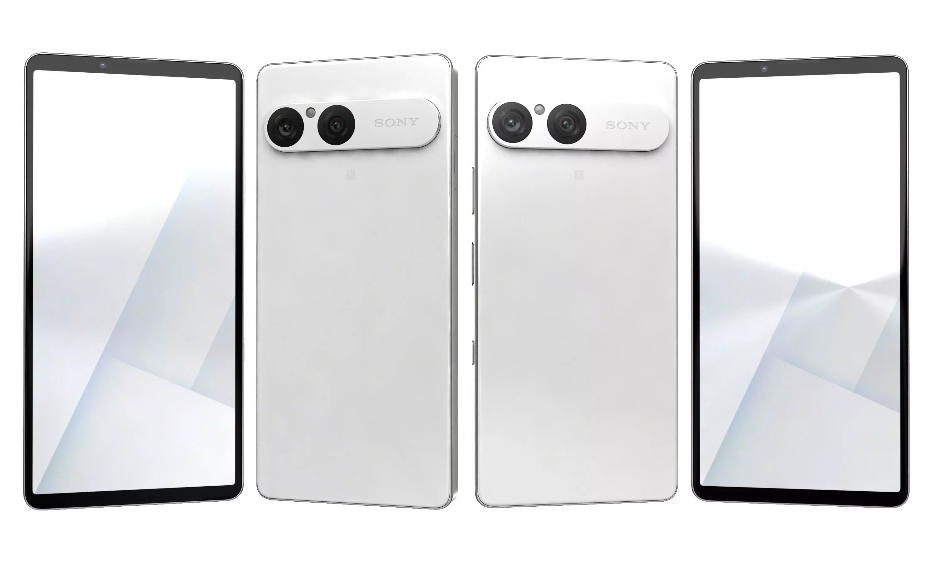 Sony Xperia 10 VII White 3D model_4
