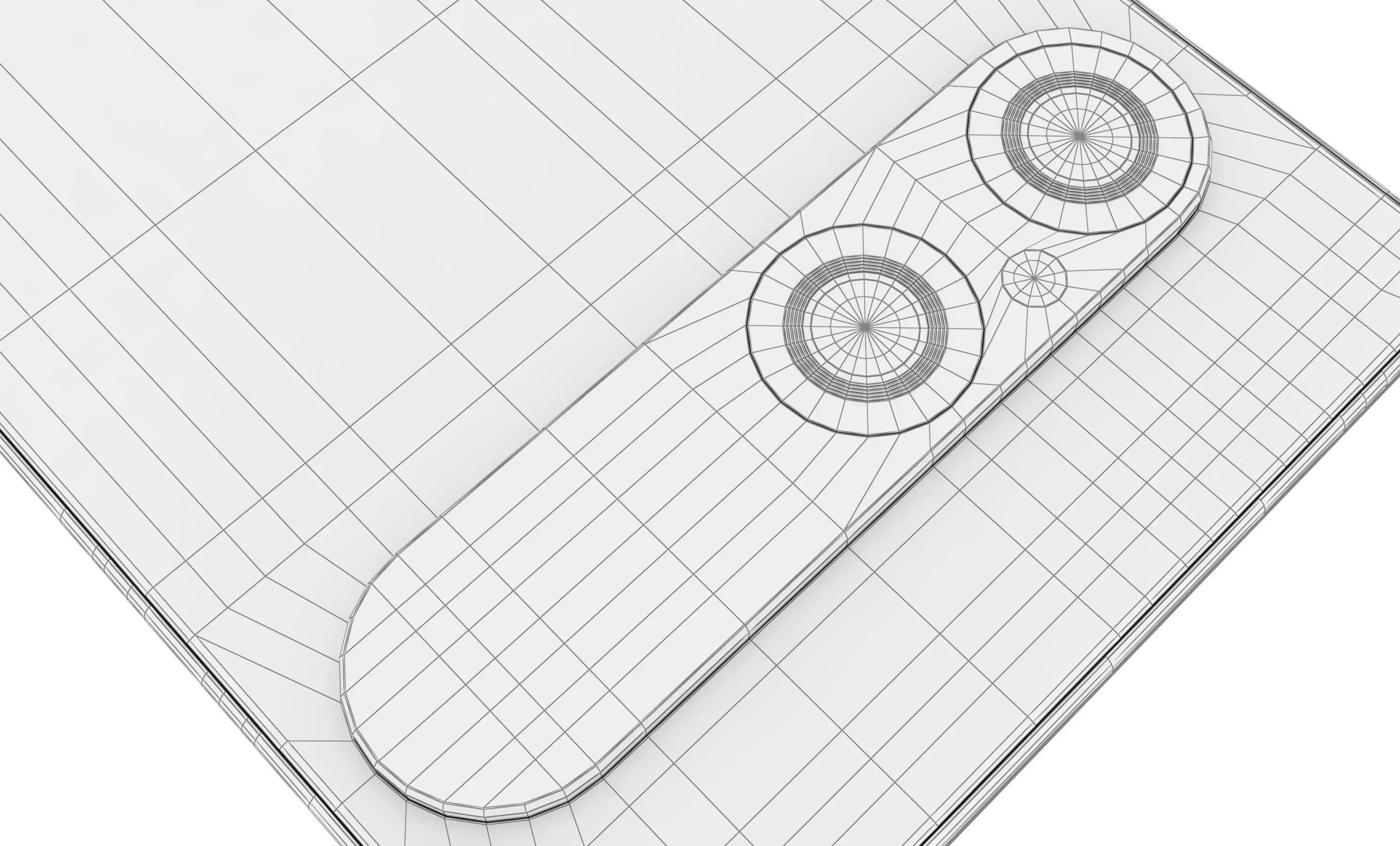 Sony Xperia 10 VII White 3D model_24