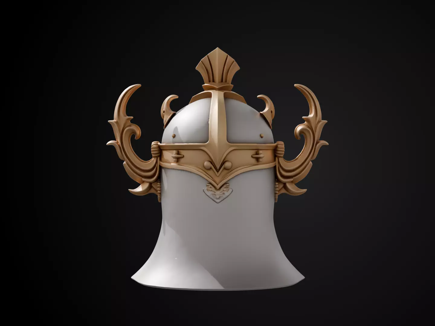 Stylized Numeror Helmet - Elendils Legacy 3D print model_6