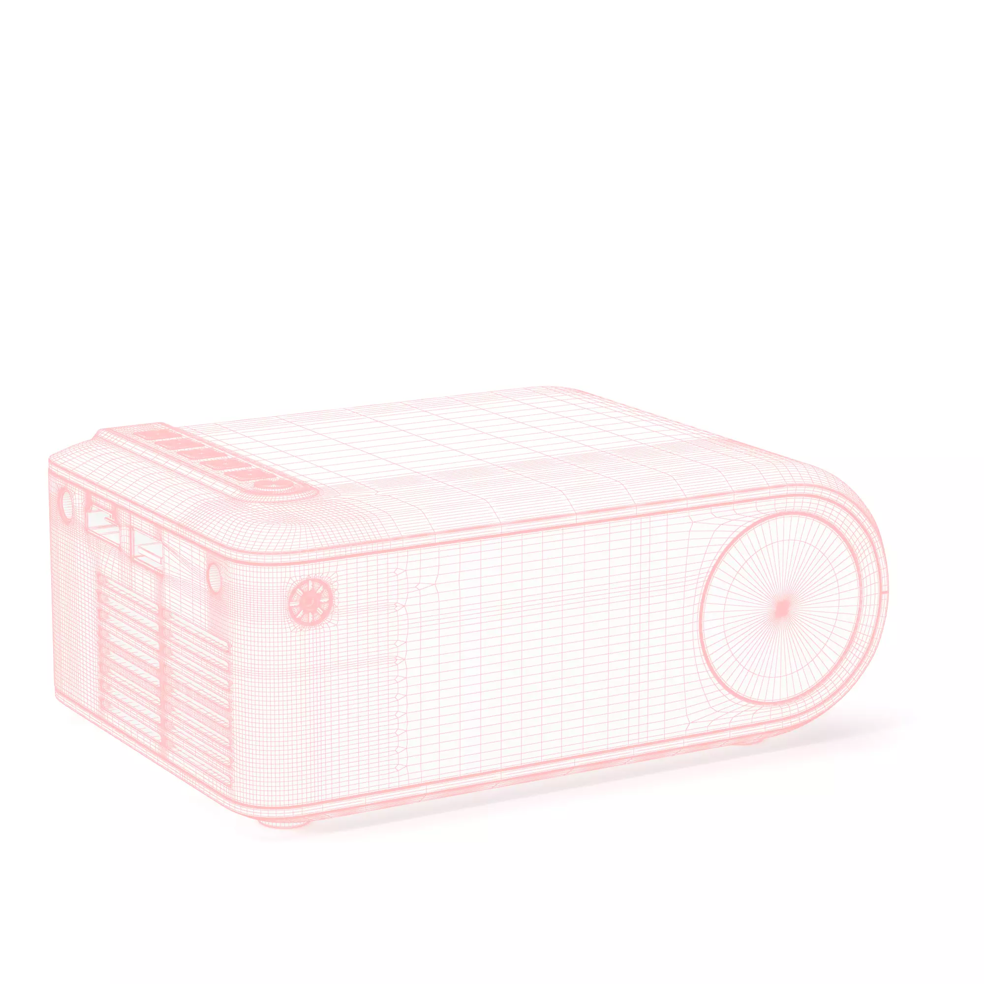 Mini Projector  3D model_7