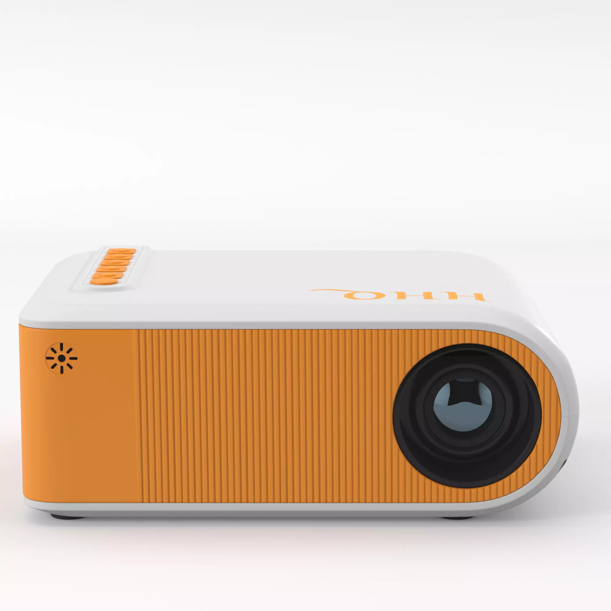 Mini Projector  3D model_2