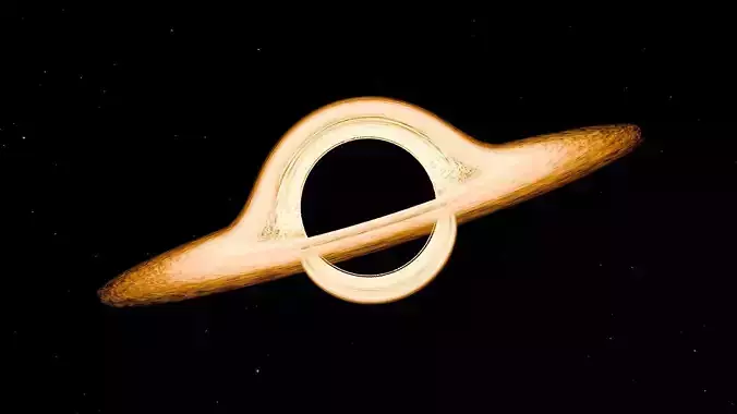 Realistic Black Hole with Accretion Disk