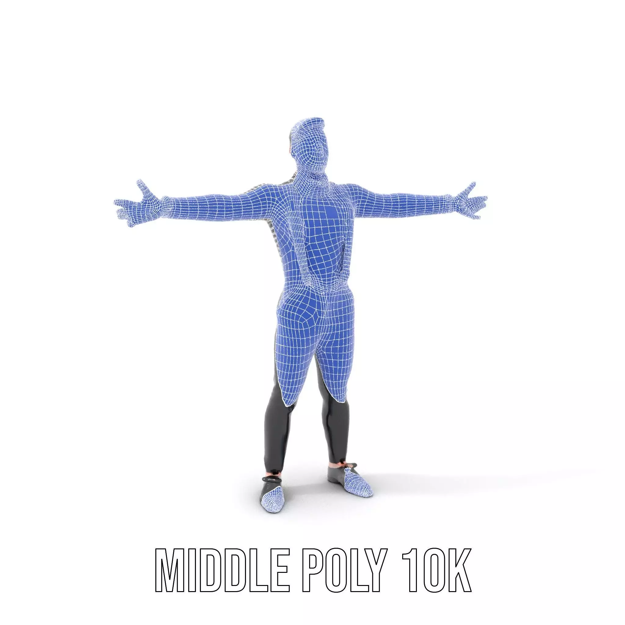 Classic Mime Performer model pack Low-poly 3D model_30