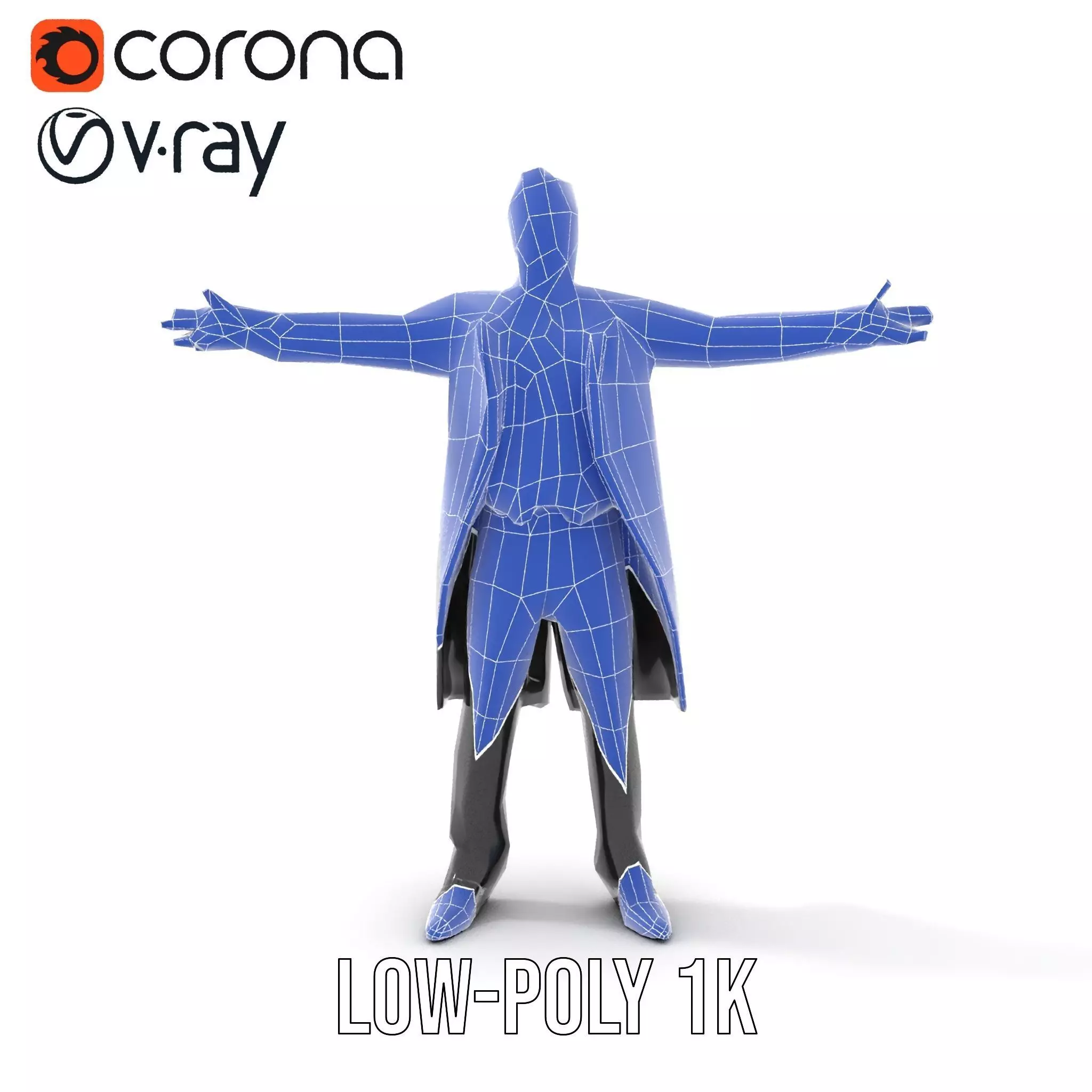 Elegant Tuxedo model pack Low-poly 3D model_19