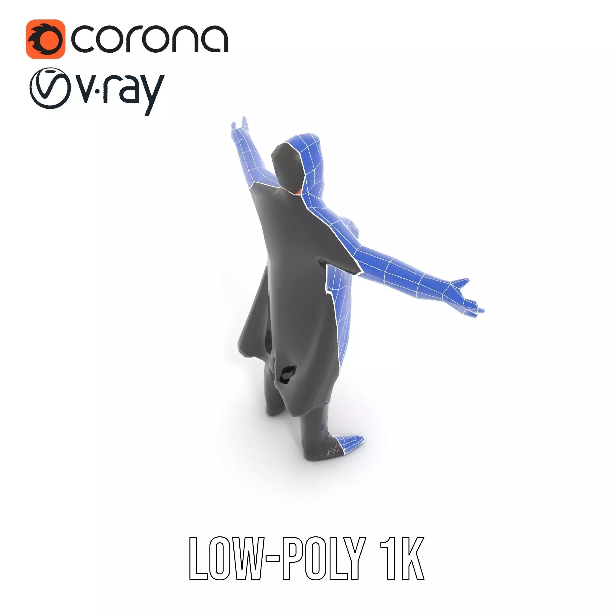 Elegant Tuxedo model pack Low-poly 3D model_28