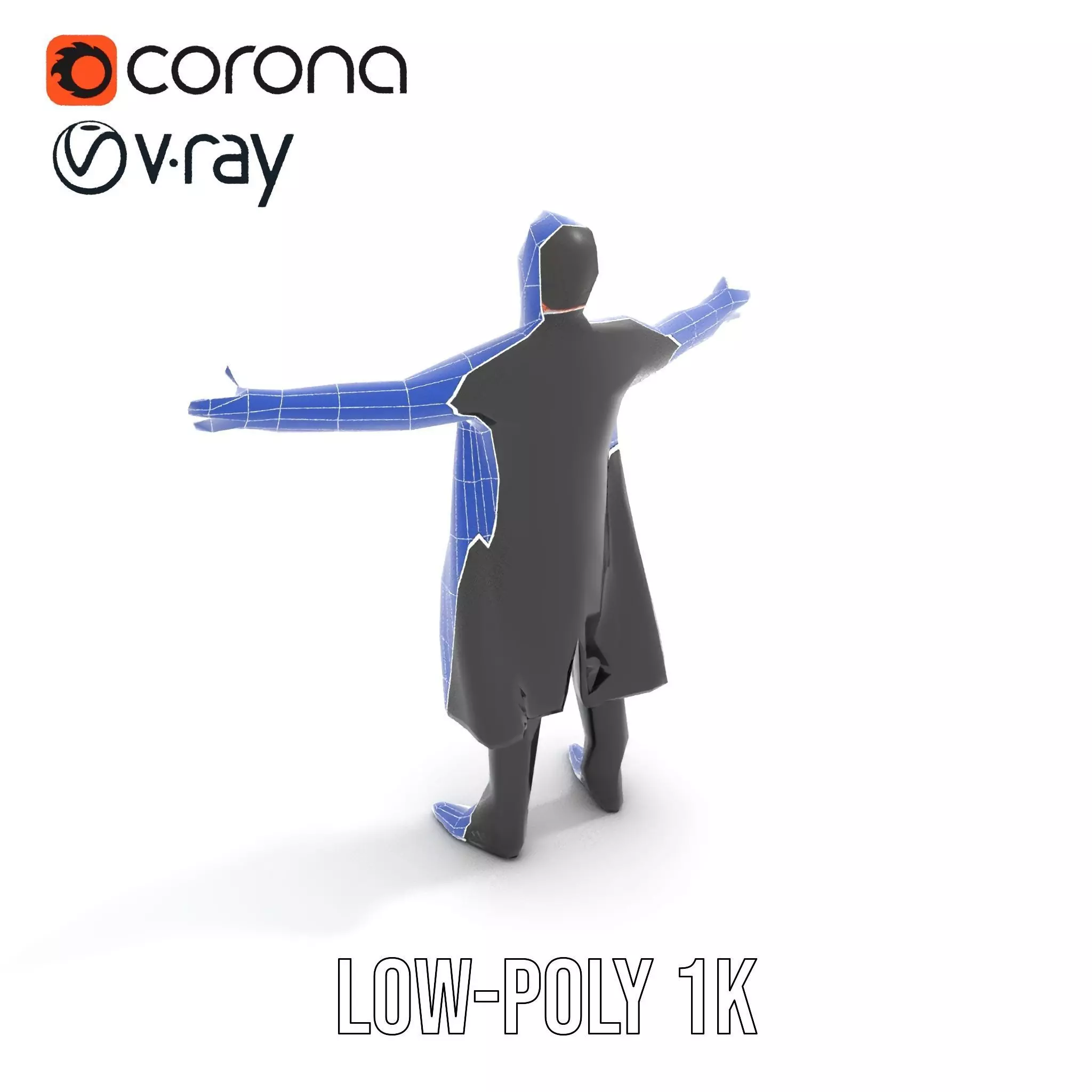 Elegant Tuxedo model pack Low-poly 3D model_22