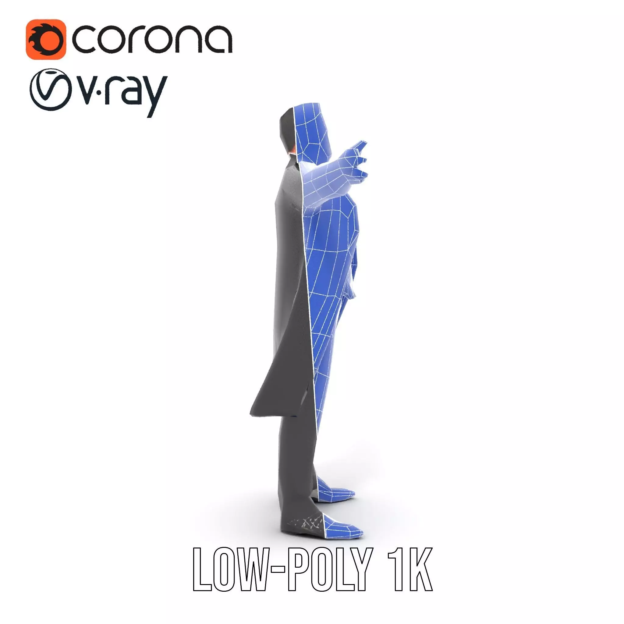 Elegant Tuxedo model pack Low-poly 3D model_31