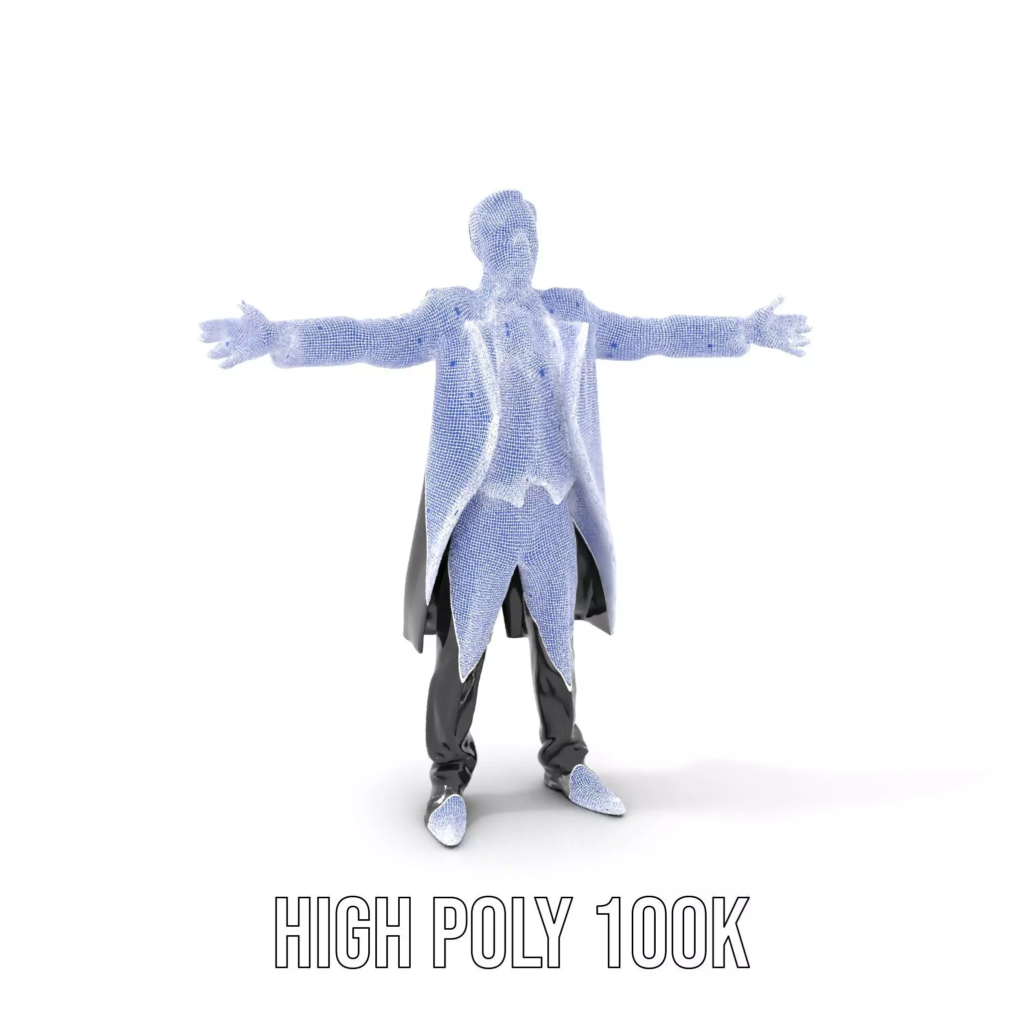 Elegant Tuxedo model pack Low-poly 3D model_4