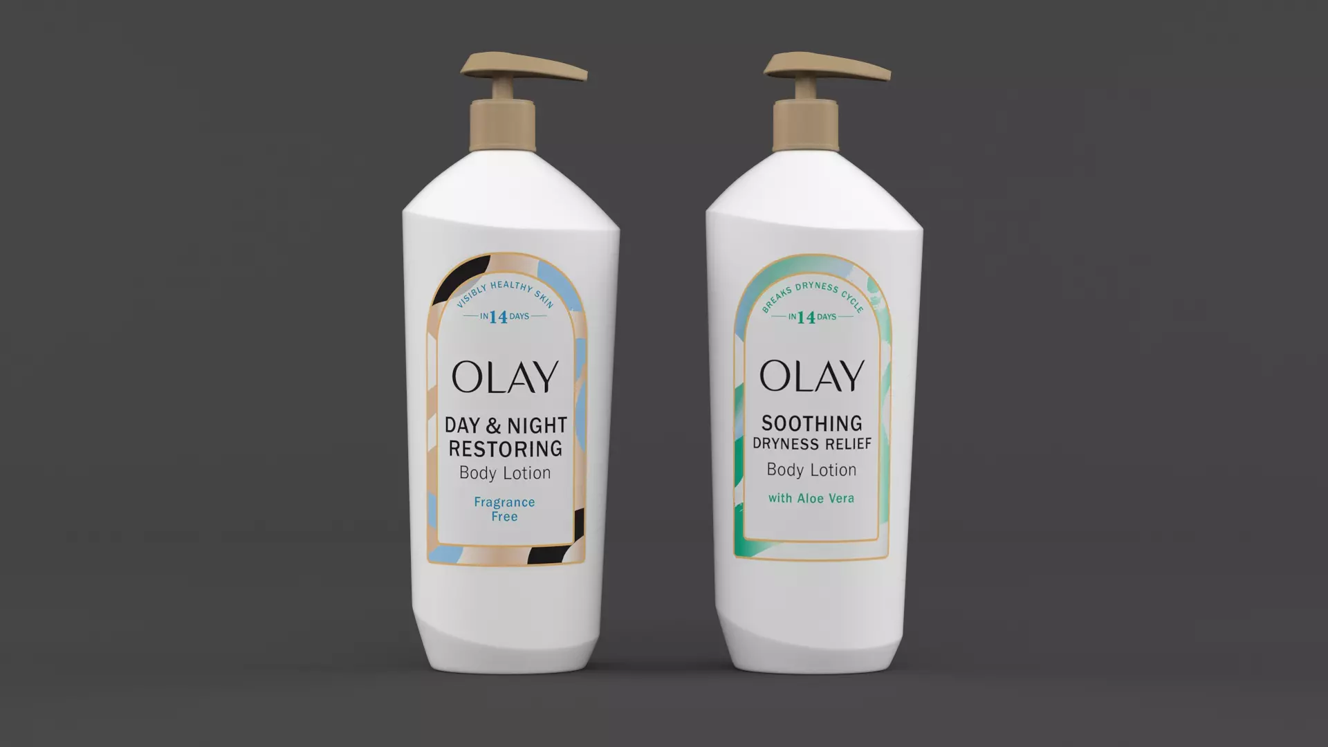 Olay Body Lotion 3D model