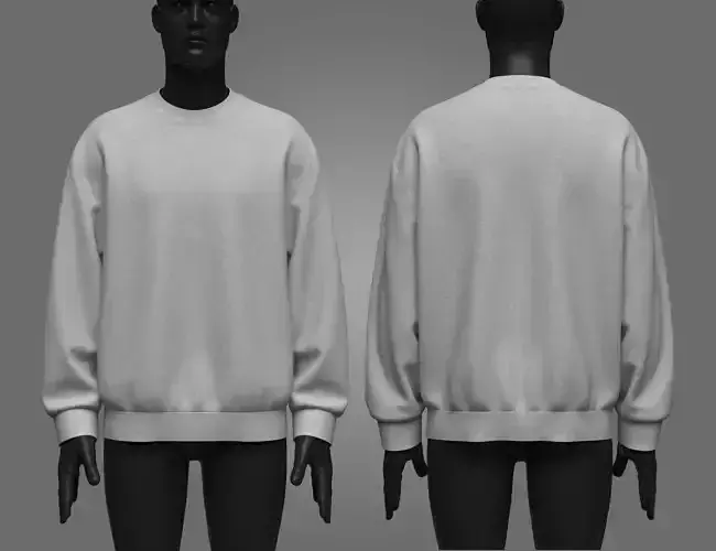 Mens Oversized Sweatshirt 