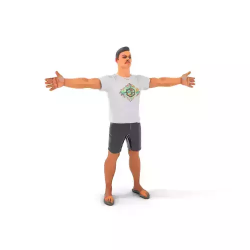 Casual Male Outfit model pack